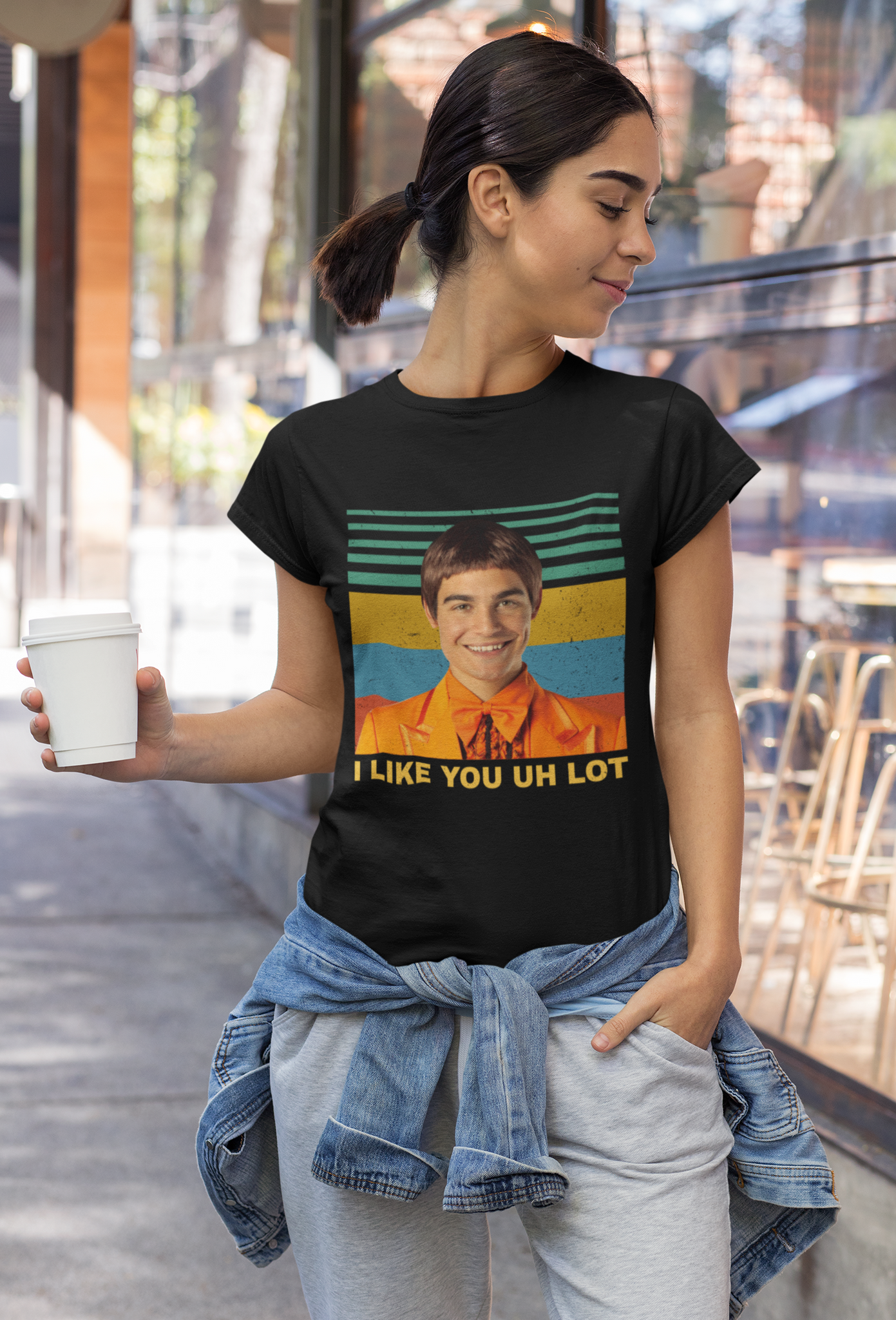 Dumb And Dumber Vintage T Shirt, Lloyd Christmas Tshirt, I Like You Uh Lot T Shirt