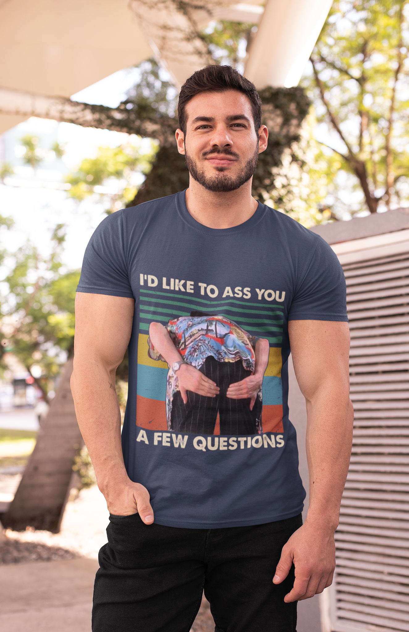 Ace Ventura Pet Detective Vintage T Shirt, Ace Ventura T Shirt, Id Like To Ass You A Few Questions Tshirt