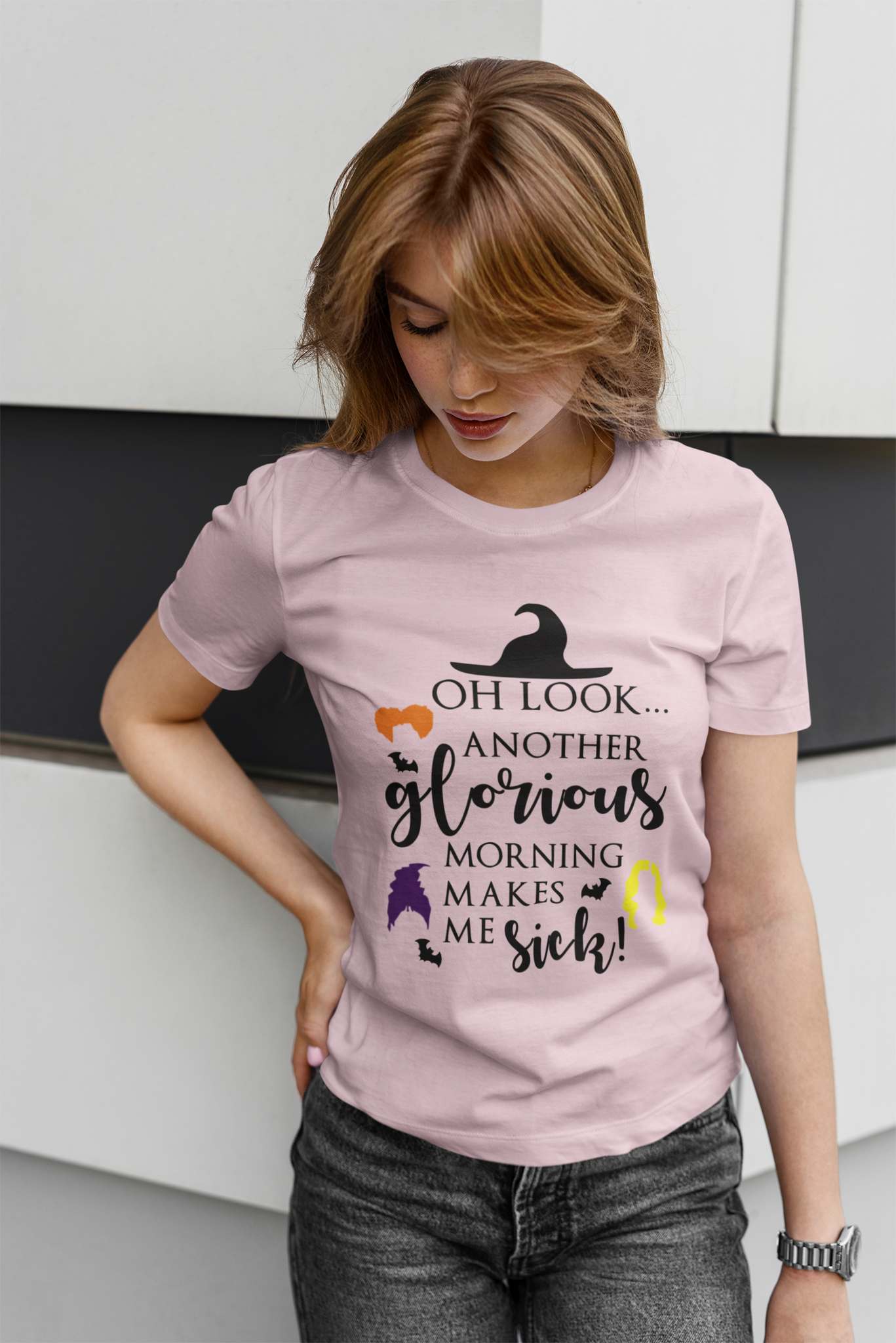 Hocus Pocus T Shirt, Oh Look Another Glorious Morning Makes Me Sick Shirt, Sanderson Sisters Shirt, Halloween Gifts
