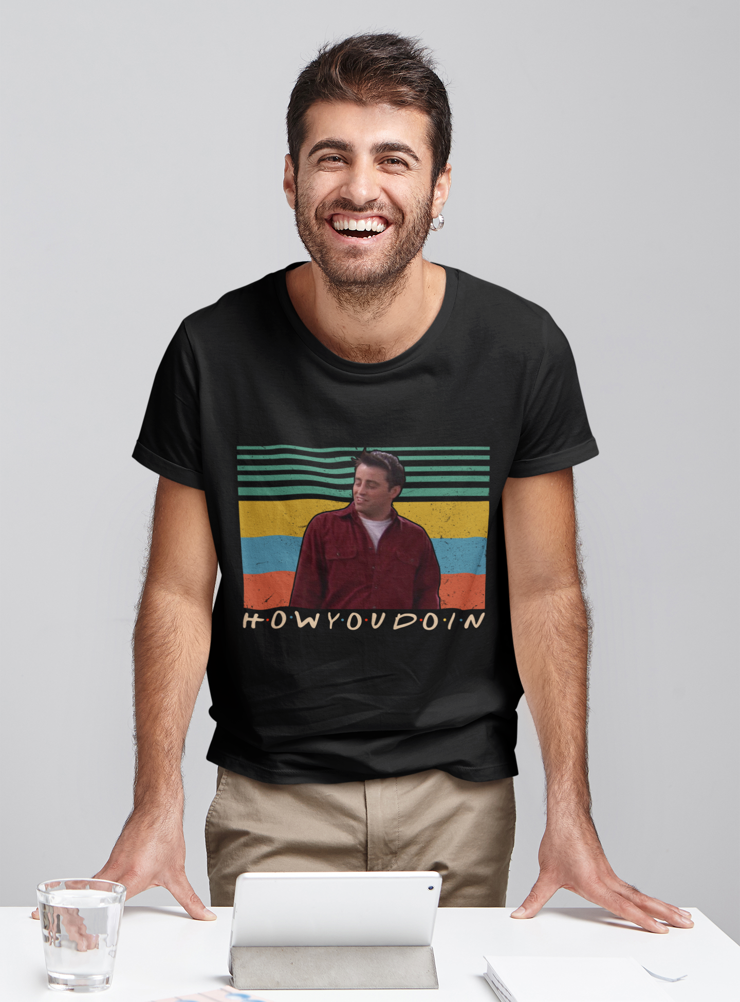 Friends TV Show Vintage T Shirt, Joey Tribbiani T Shirt, How You Doin Tshirt, Friends Joey Shirt