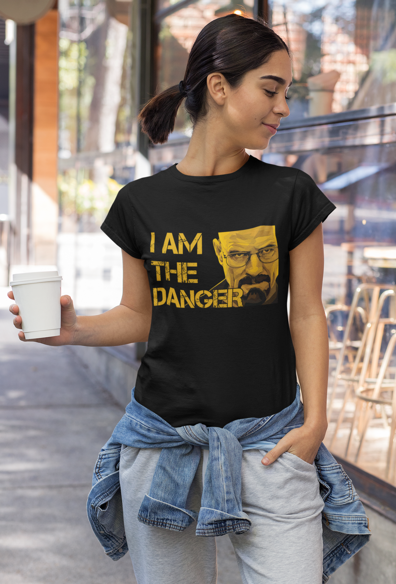 Breaking Bad T Shirt, Walter White T Shirt, I Am The Danger Classic Shirt