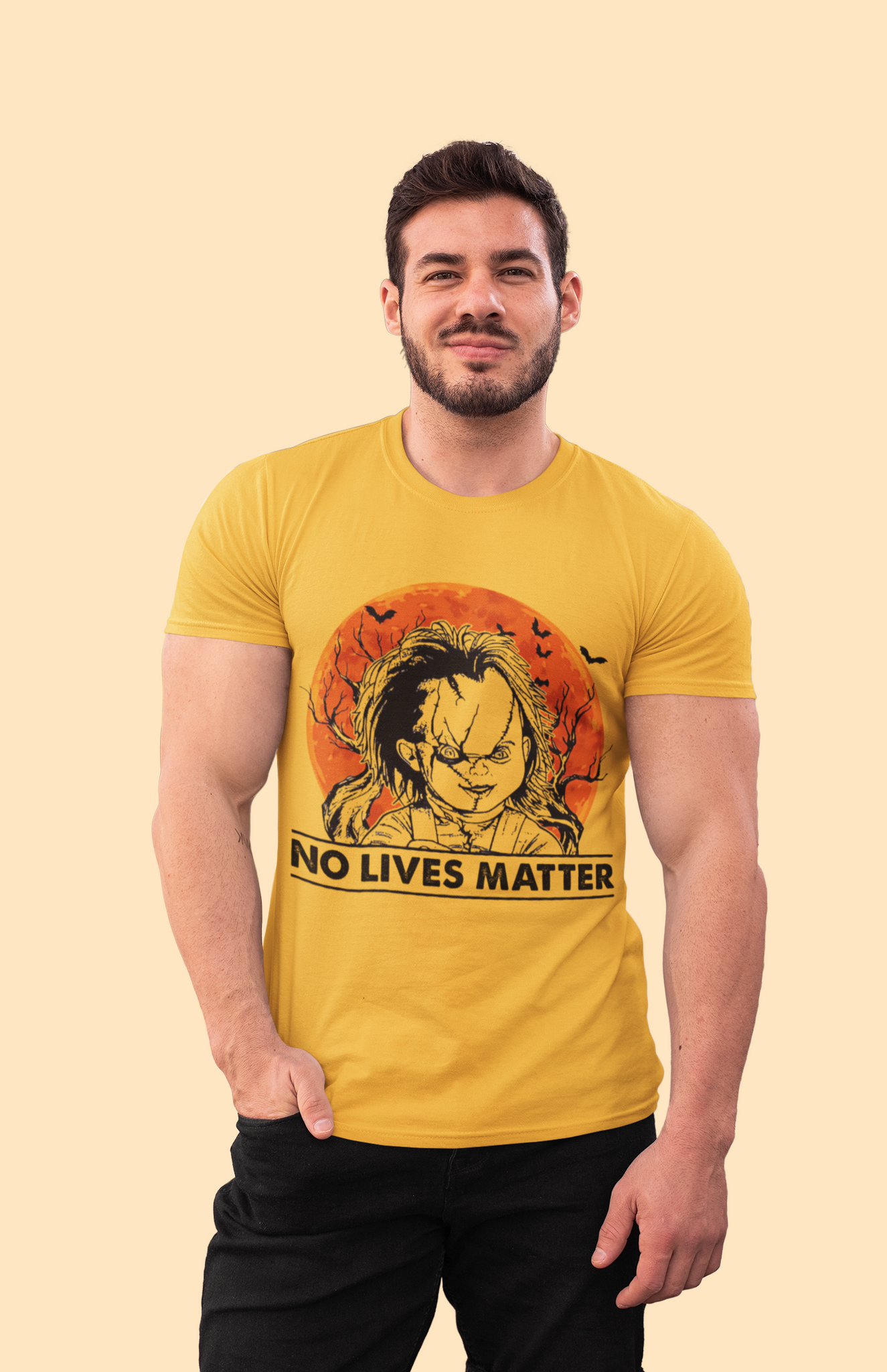 Chucky T Shirt, No Lives Matter T Shirt, Horror Character Shirt, Halloween Gifts