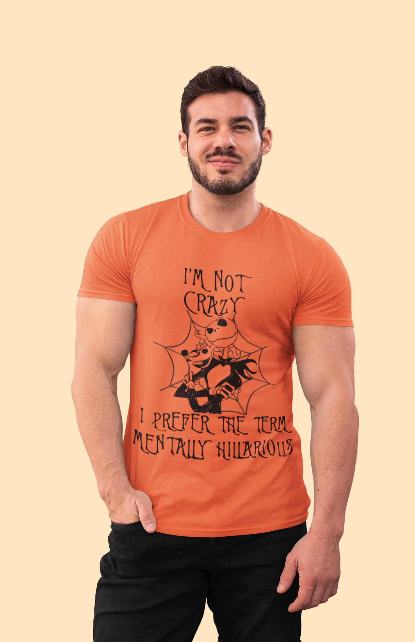 Nightmare Before Christmas T Shirt, Im Not Crazy I Prefer The Term Tshirt, Jack Skellington Zero T Shirt, Halloween Gifts