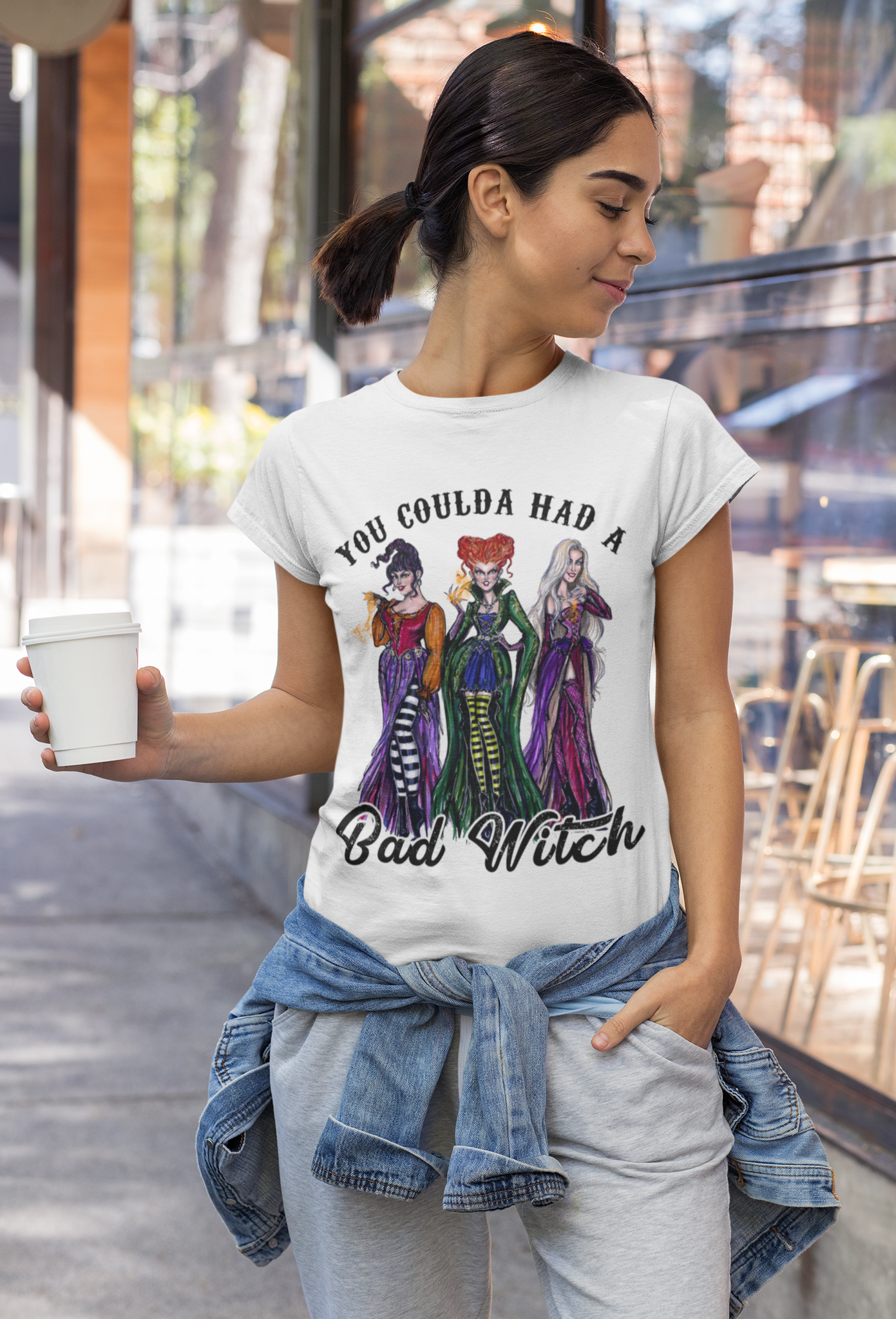 Hocus Pocus Tshirt, Sanderson Sisters Shirt, You Coulda Had A Bad Witch T Shirt, Halloween Gifts