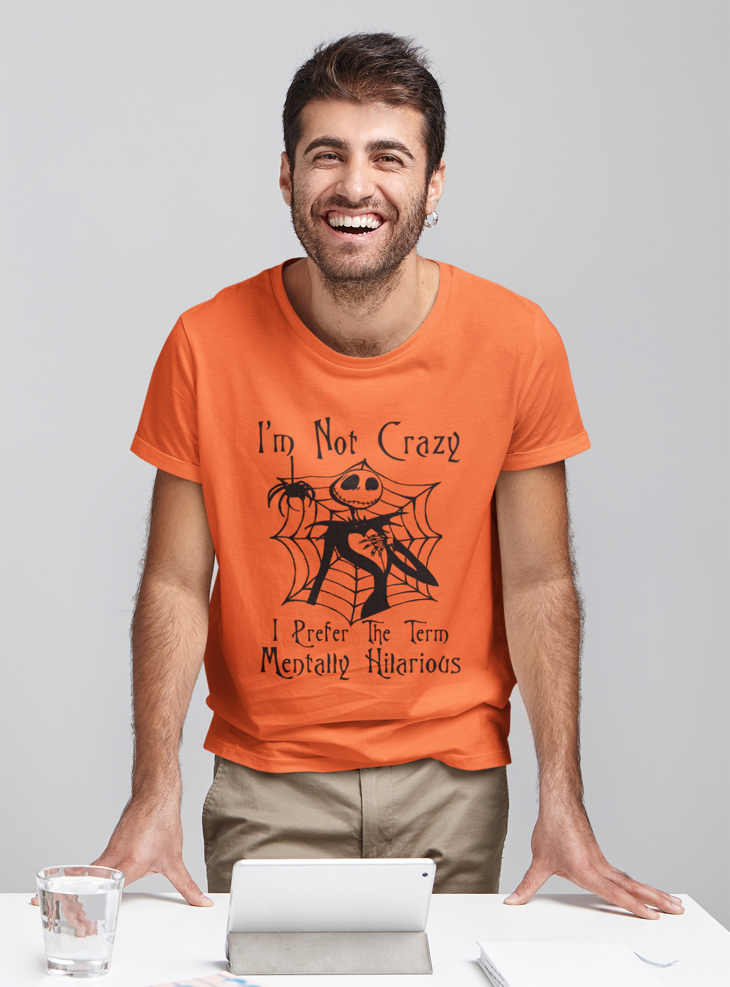 Nightmare Before Christmas T Shirt, Im Not Crazy I Prefer The Term Tshirt, Jack Skellington T Shirt, Halloween Gifts