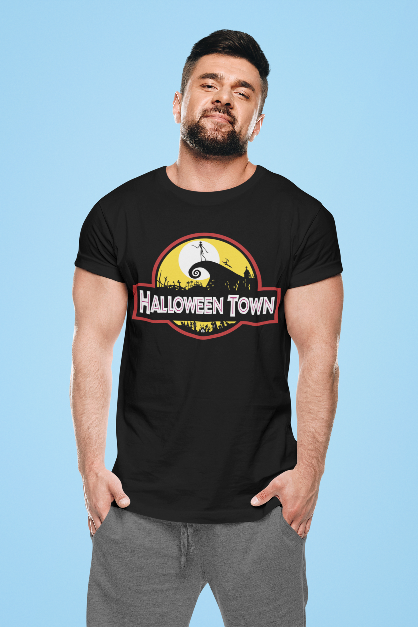 Nightmare Before Christmas T Shirt, Jack Skellington T Shirt, Halloween Town Tshirt, Halloween Gifts