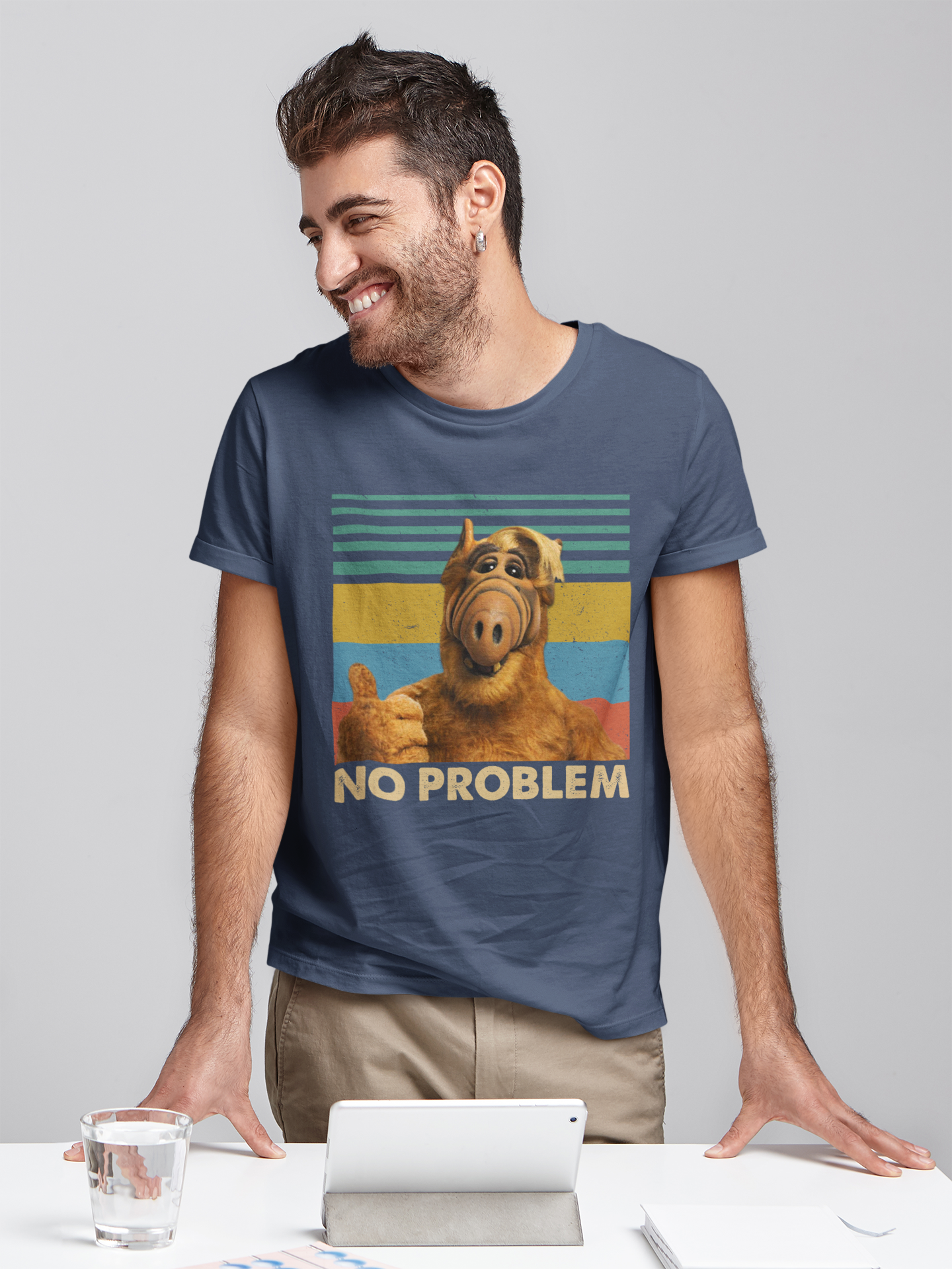 ALF Movie Vintage T Shirt, ALF Character T Shirt, No Problem Shirt