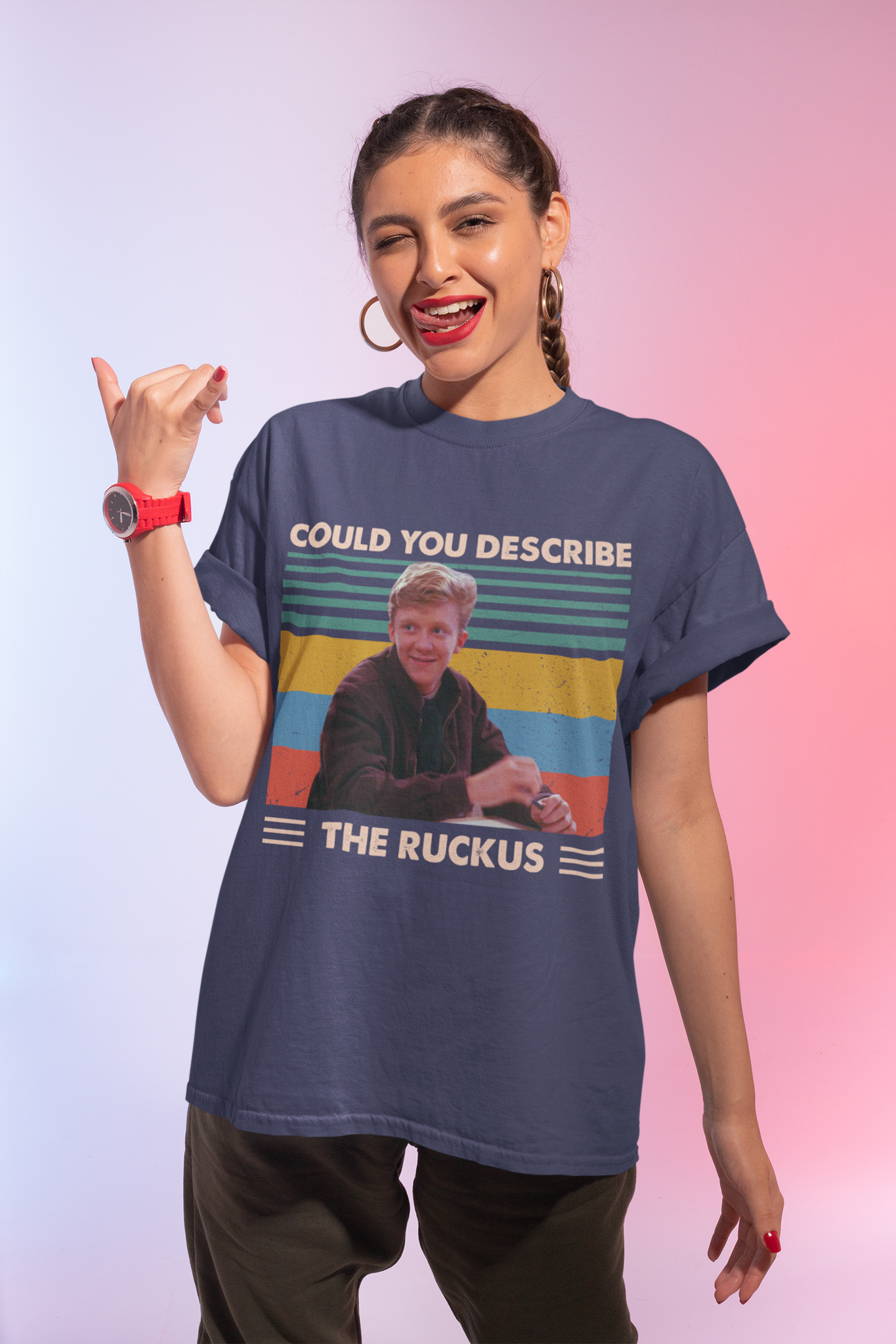 Breakfast Club Vintage T Shirt, Brian Johnson T Shirt, Could You Describe The Ruckus Tshirt