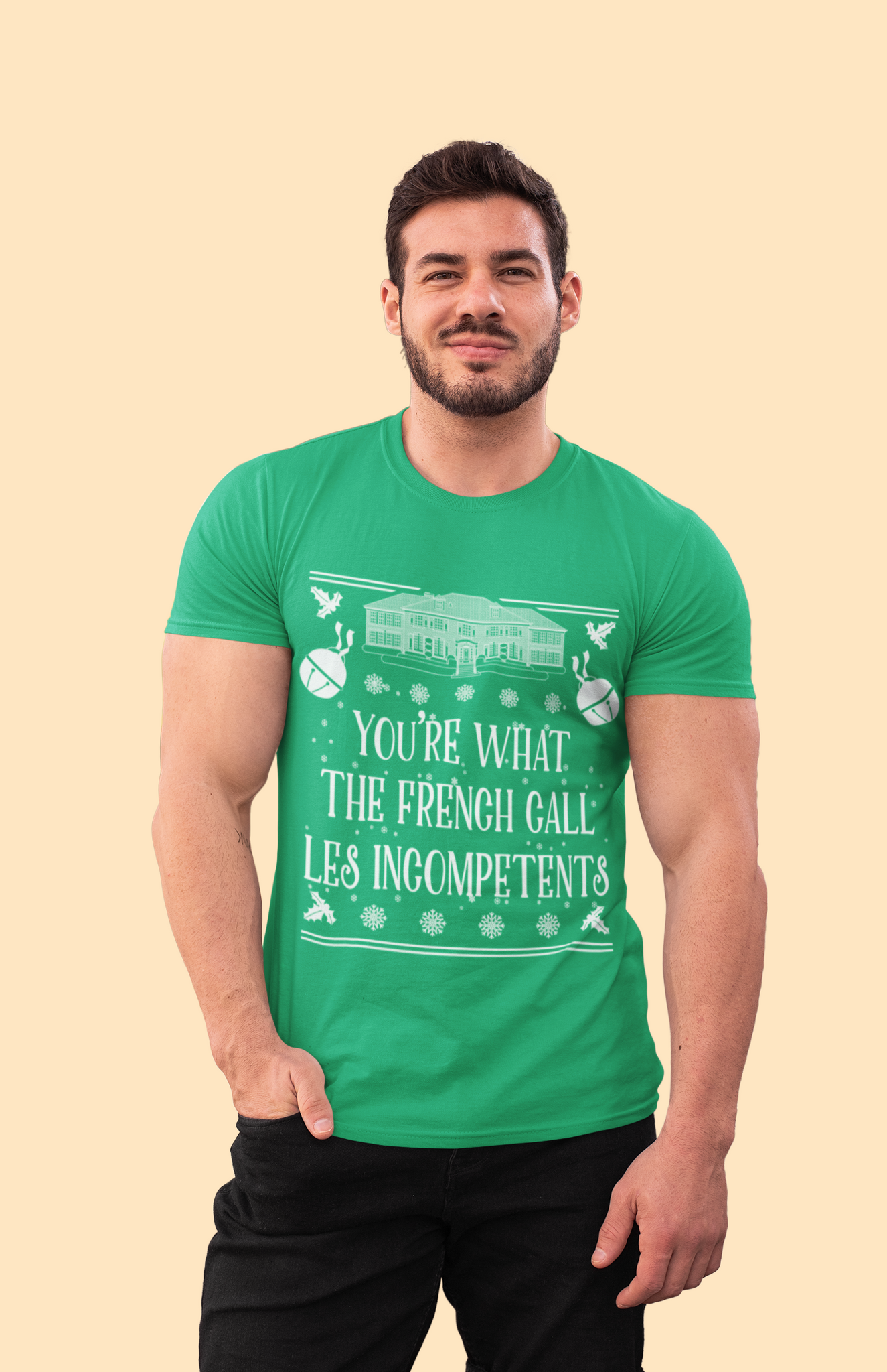 Home Alone T Shirt, Linnie McCallister Quote Tshirt, Youre What The French Call Les Incompetents Shirt, Christmas Gifts