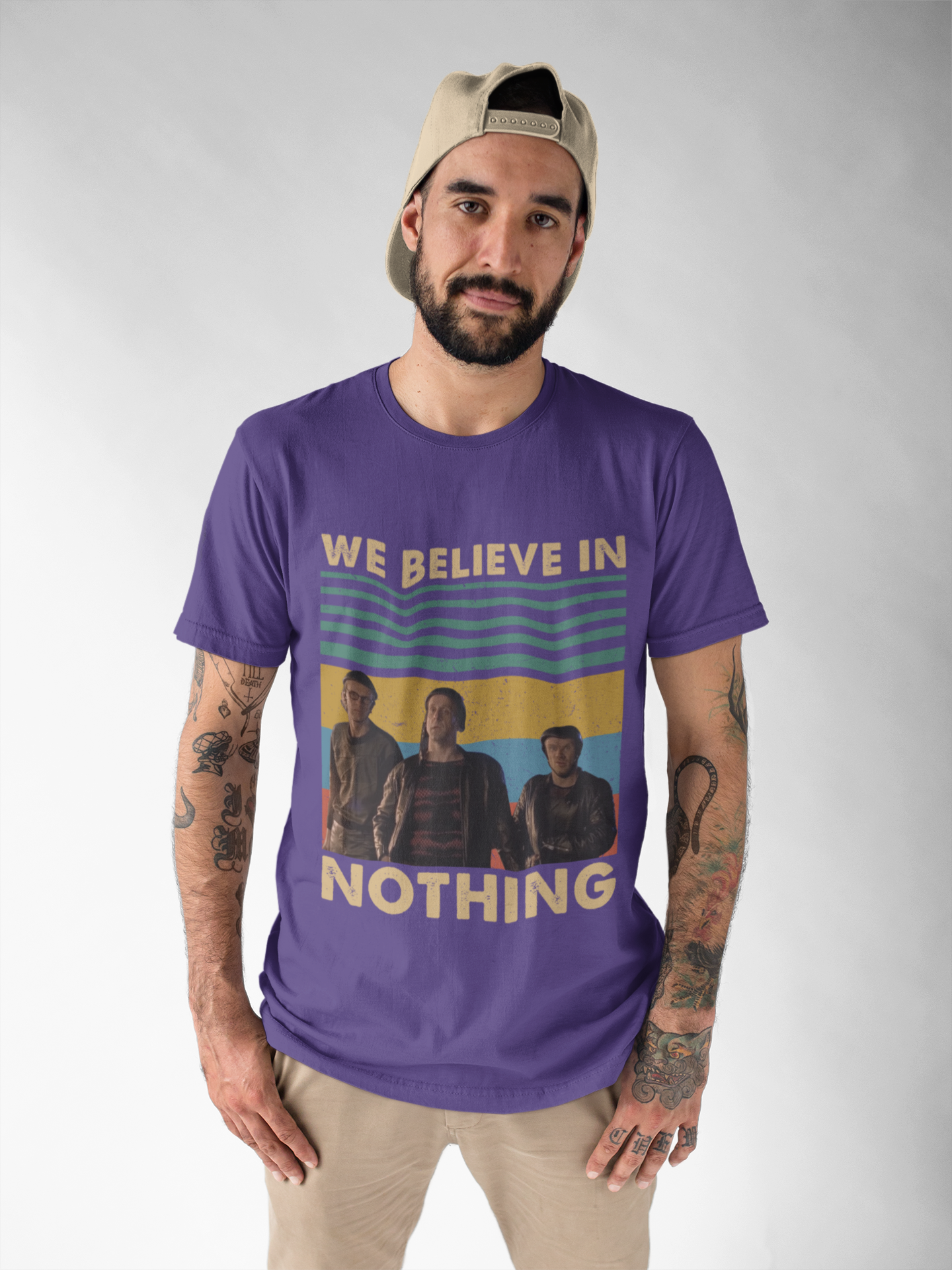 The Big Lebowski Vintage T Shirt, We Believe In Nothing Tshirt, Nihilist T Shirt