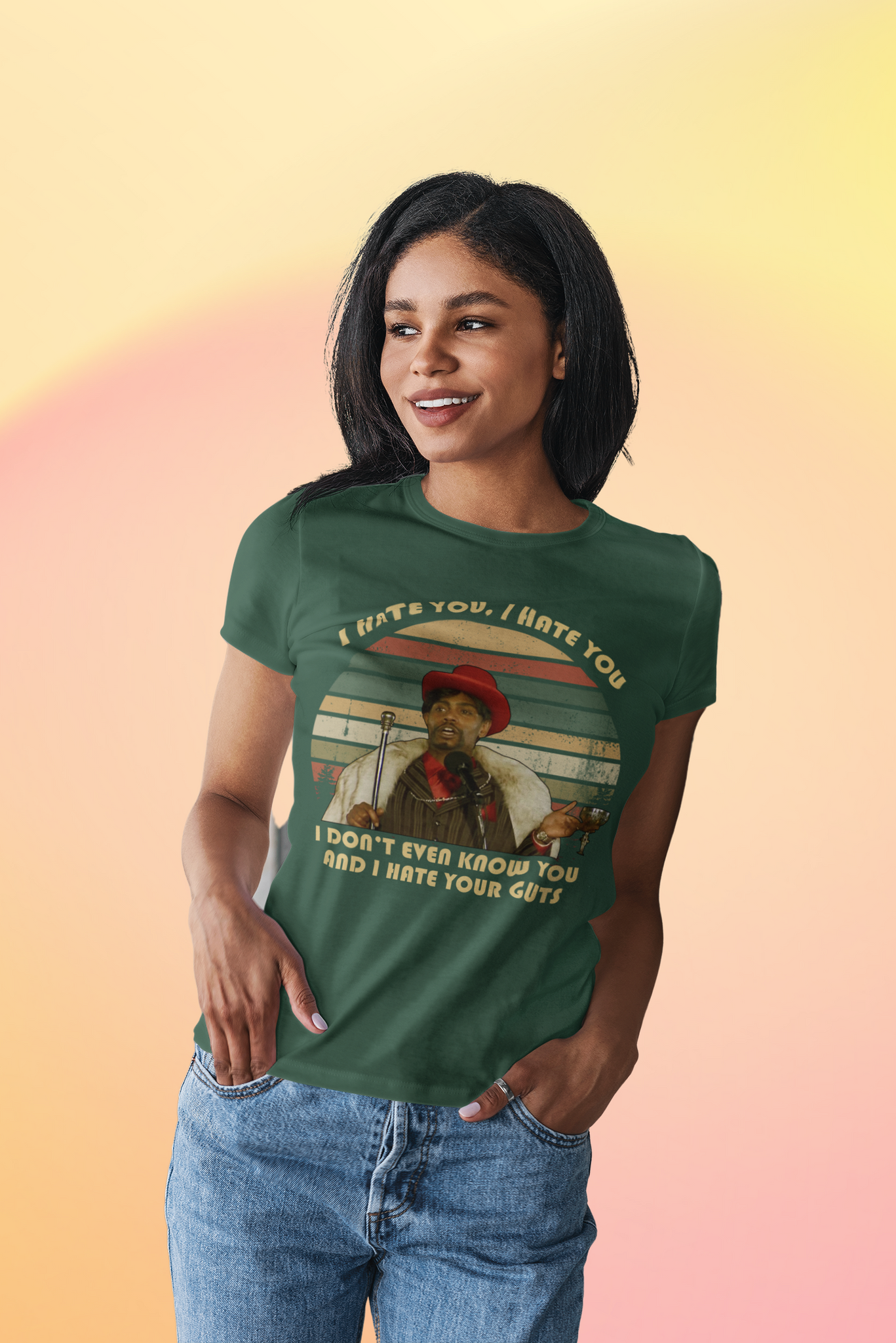 Chappelles Show Vintage T Shirt, Silky Johnston T Shirt, I Hate Your Guts Tshirt