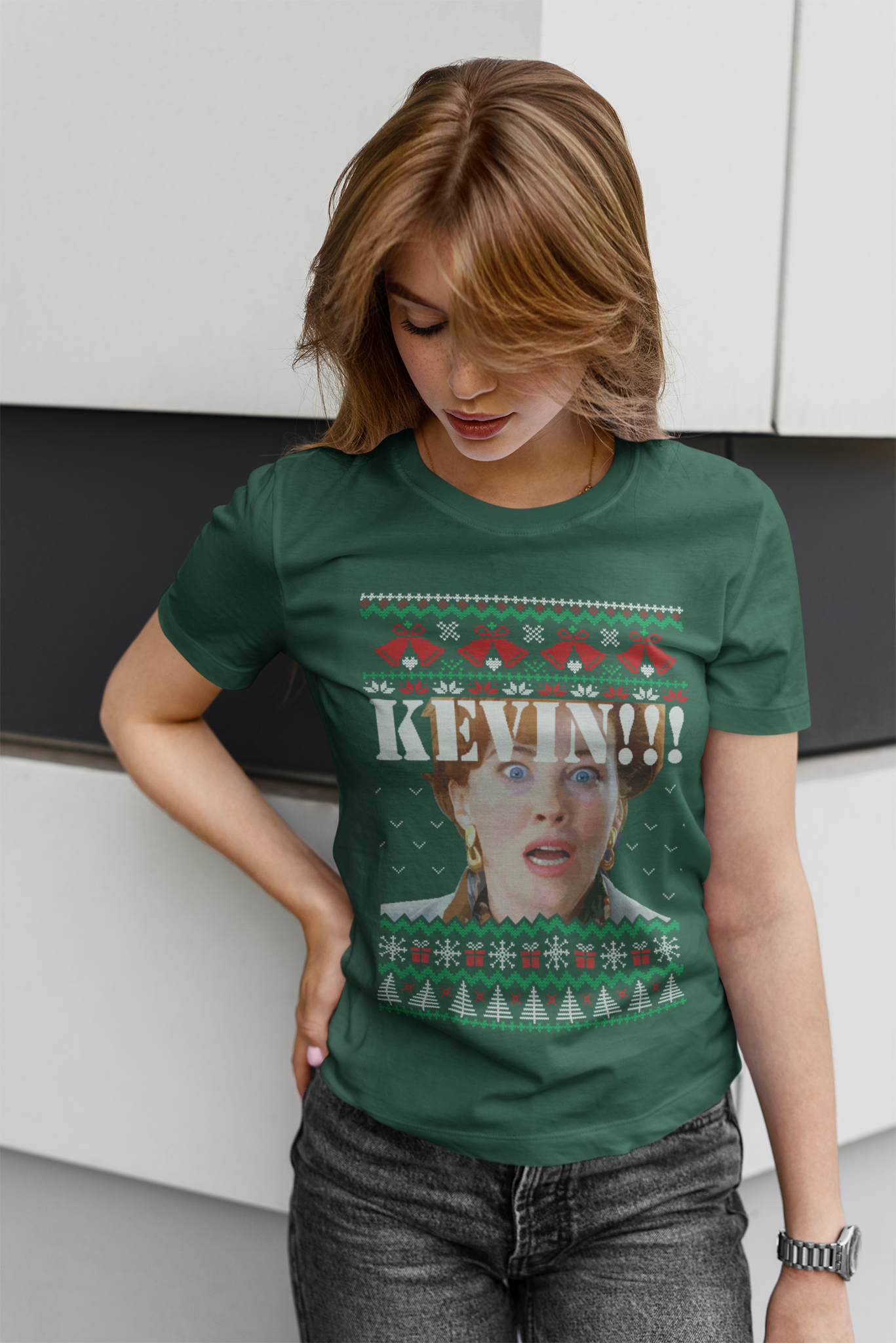 Home Alone Ugly Sweater Shirt, Kevin Tshirt, Kate McCallister T Shirt, Christmas Gifts