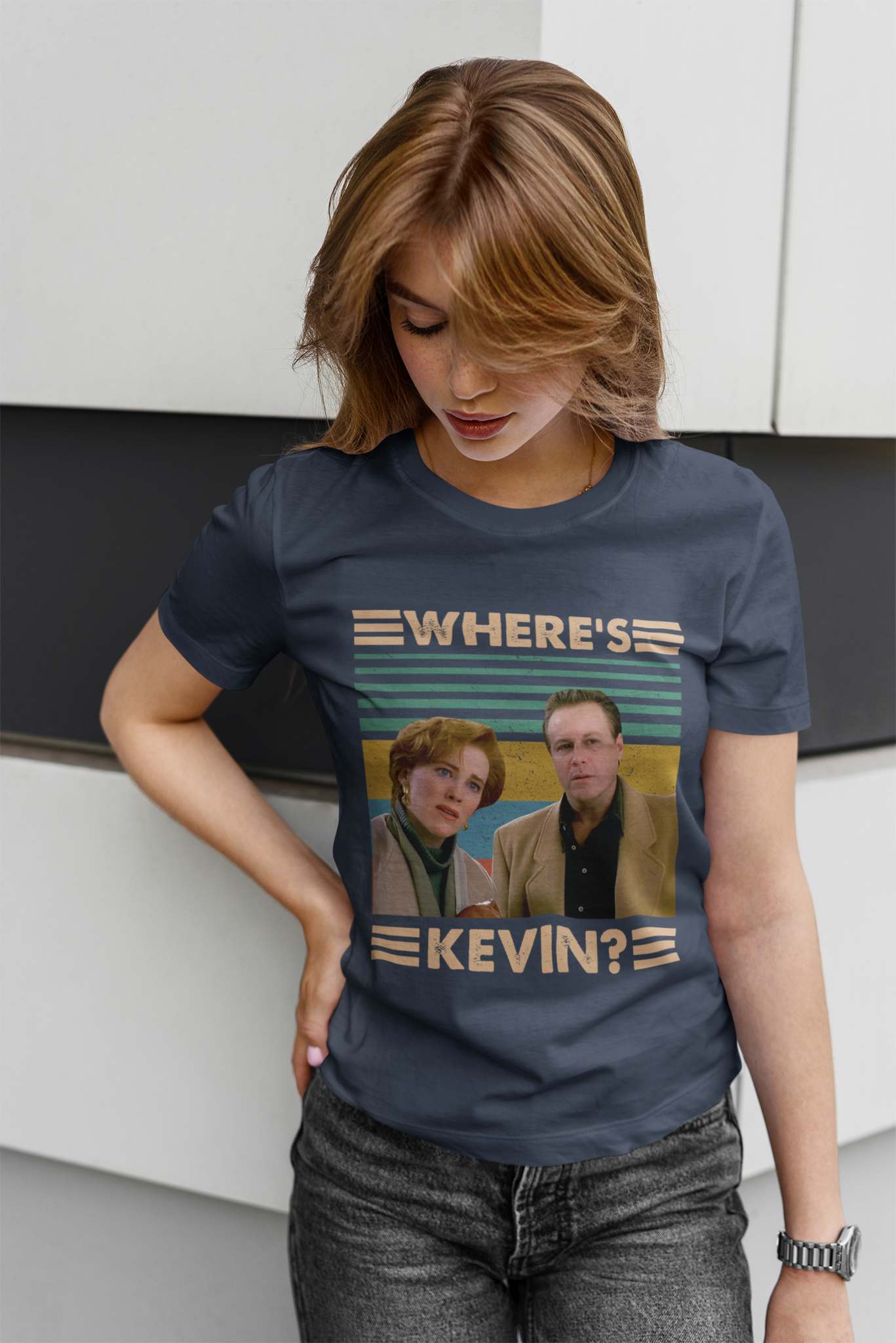 Home Alone Vintage T Shirt, Wheres Kevin Tshirt, Kate Peter McCallister T Shirt, Christmas Gifts