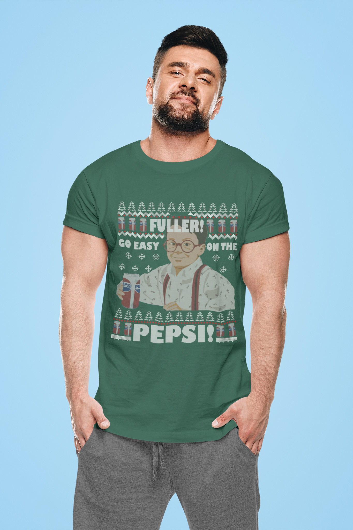 Home Alone Ugly Sweater Shirt, Fuller Go Easy On The Pepsi Tshirt, Fuller McCallister T Shirt, Christmas Gifts