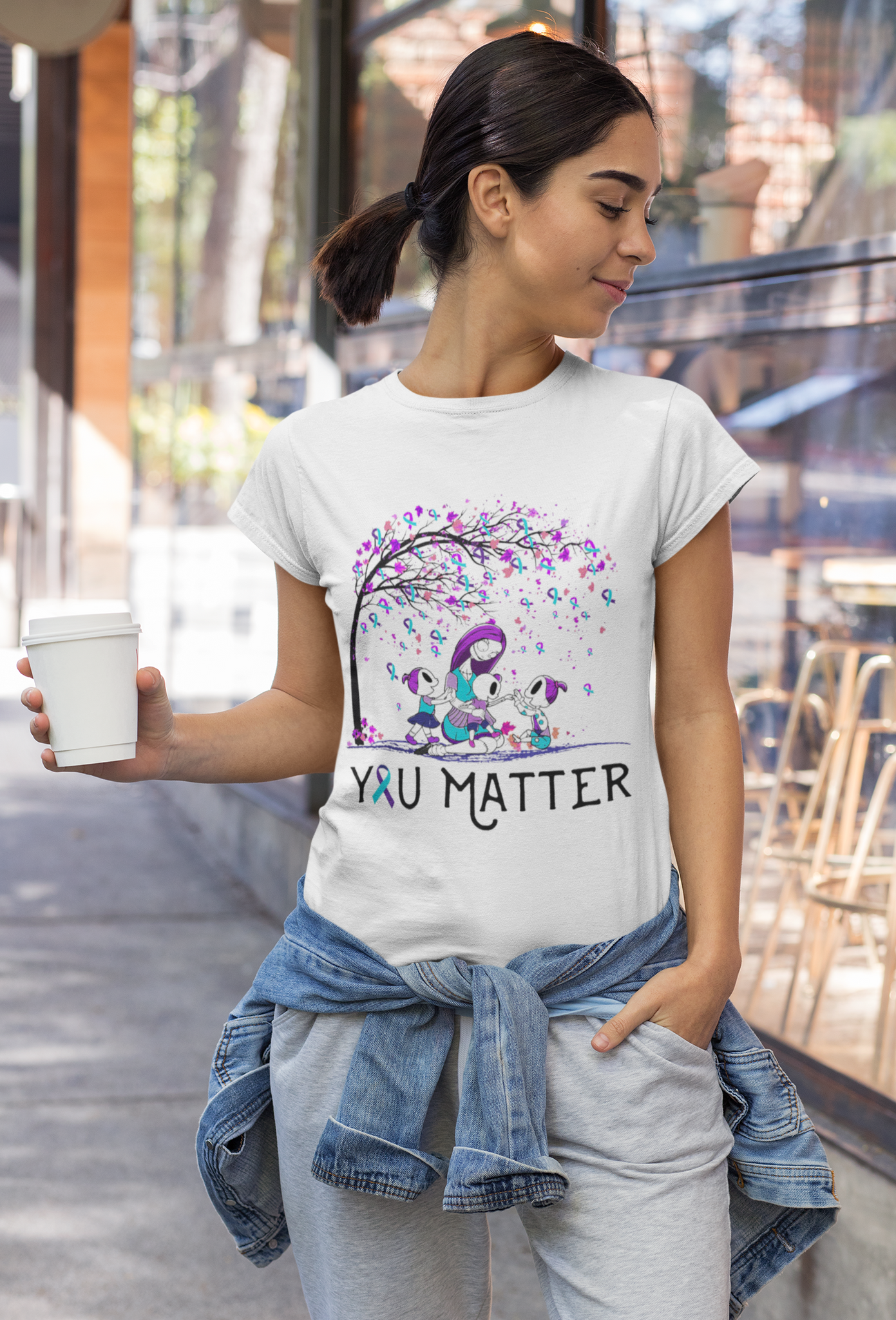 Nightmare Before Christmas T Shirt, Sally And Children T Shirt, You Matter Tshirt, Sucide Prevention Awareness Gifts