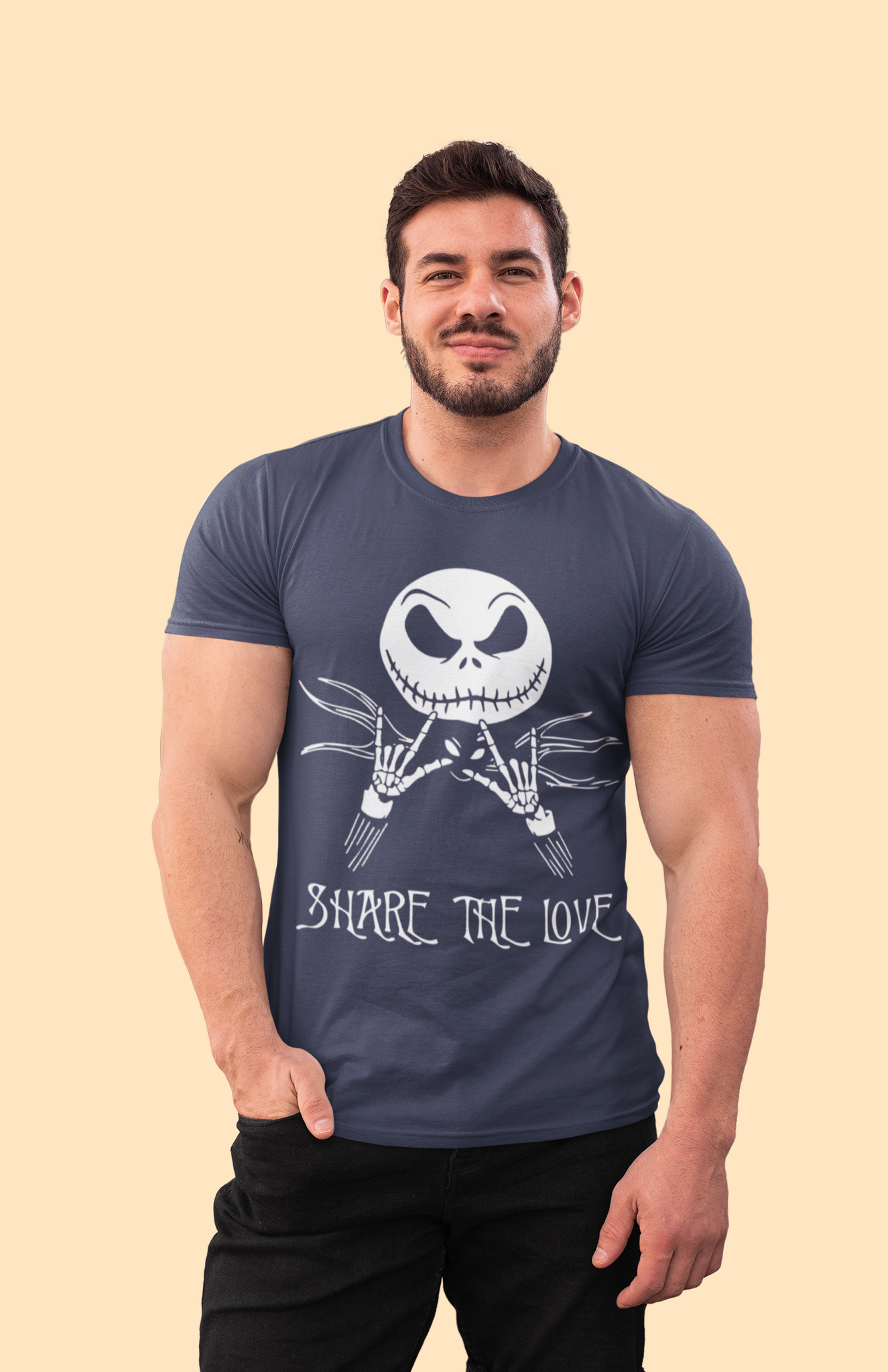 Nightmare Before Christmas T Shirt, Share The Love Tshirt, Jack Skellington T Shirt, Halloween Gifts