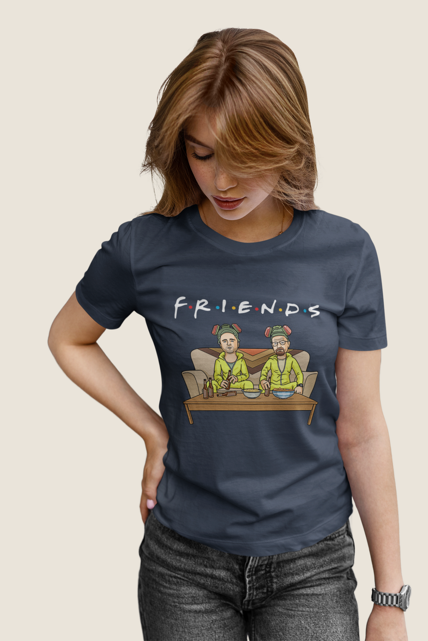 Breaking Bad T Shirt, Jesse Pinkman Walter White T Shirt, Friends Tshirt