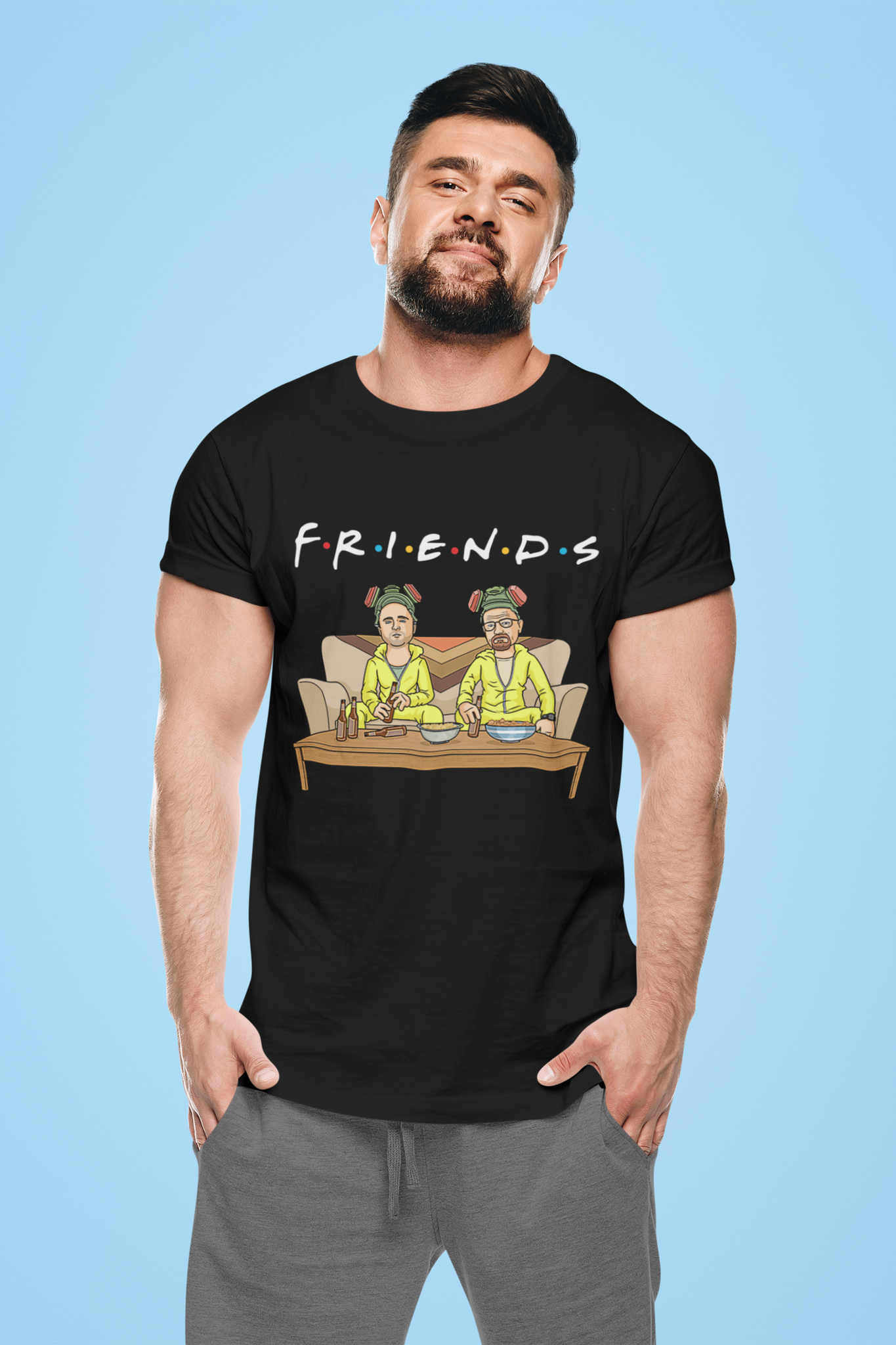 Breaking Bad T Shirt, Jesse Pinkman Walter White Shirt, Friends Tshirt