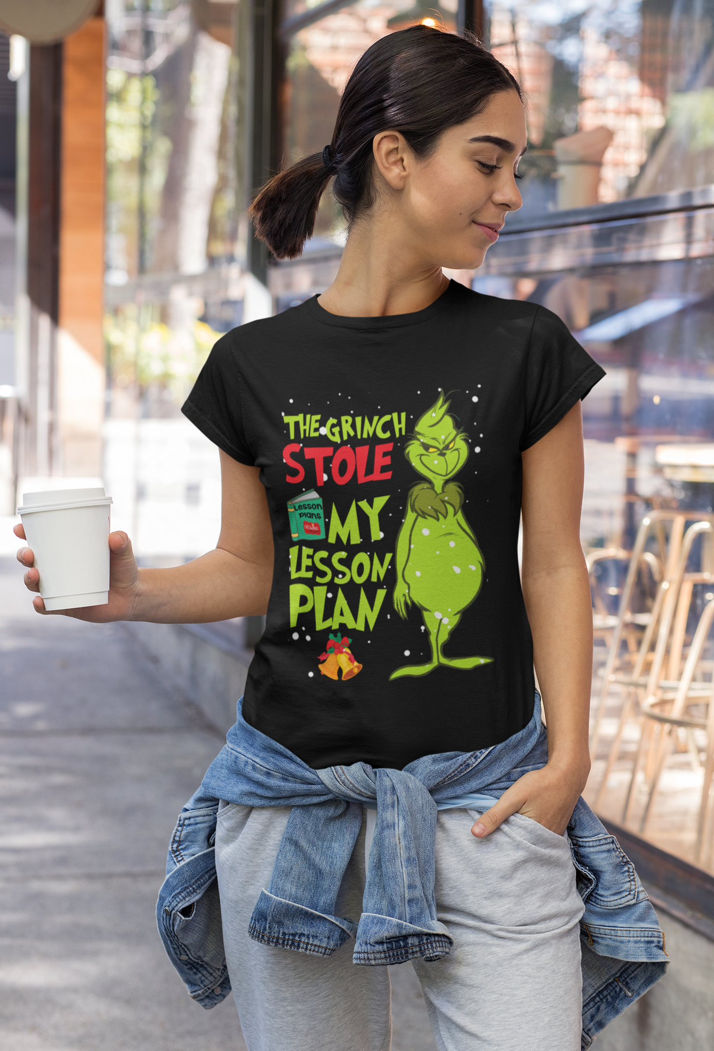 Grinch T Shirt, The Grinch Stole My Lesson Plan Tshirt, Christmas Movie Shirt, Christmas Gifts
