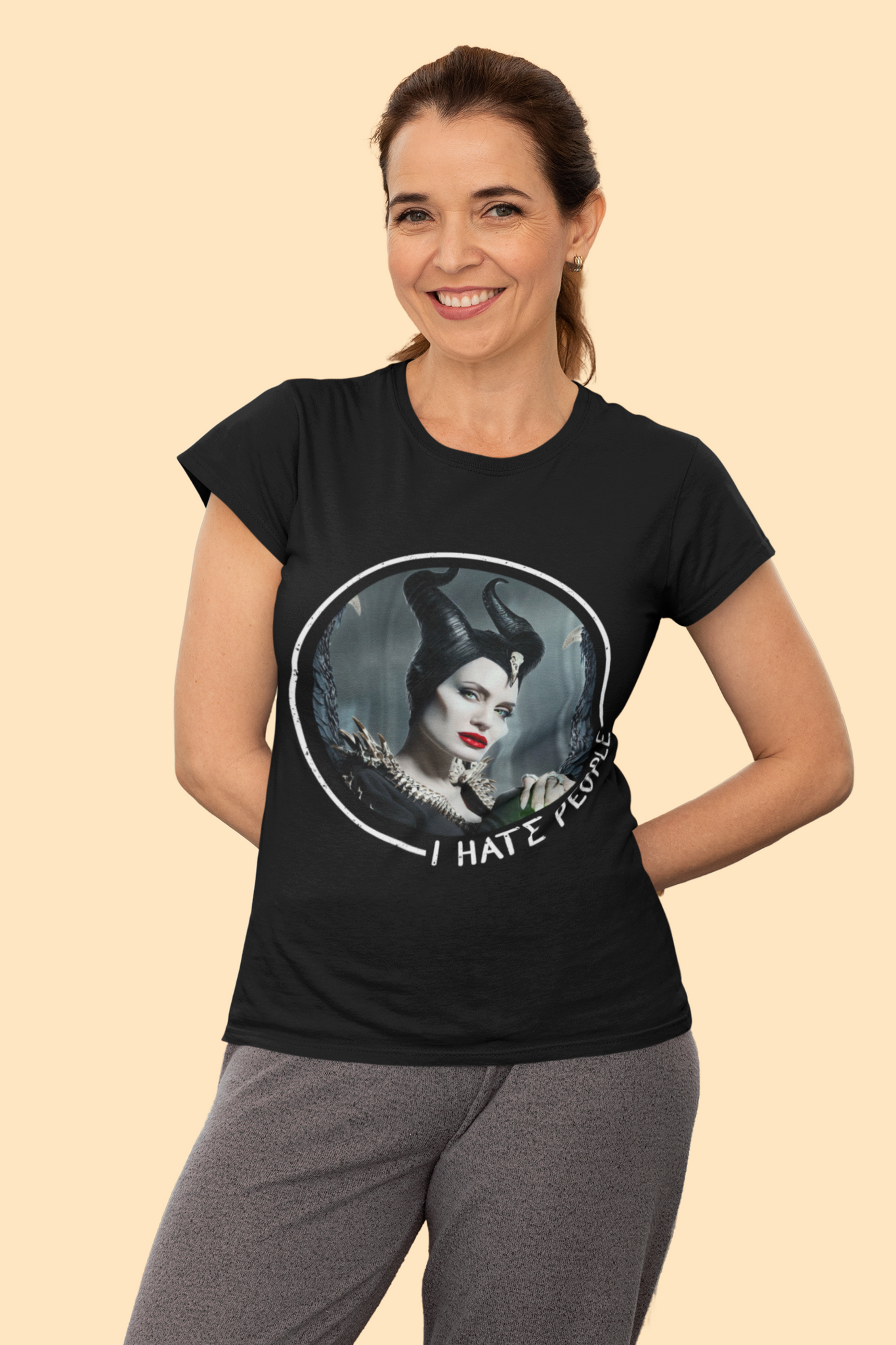 Disney Maleficent T Shirt, Disney Villains T Shirt, I Hate People Tshirt