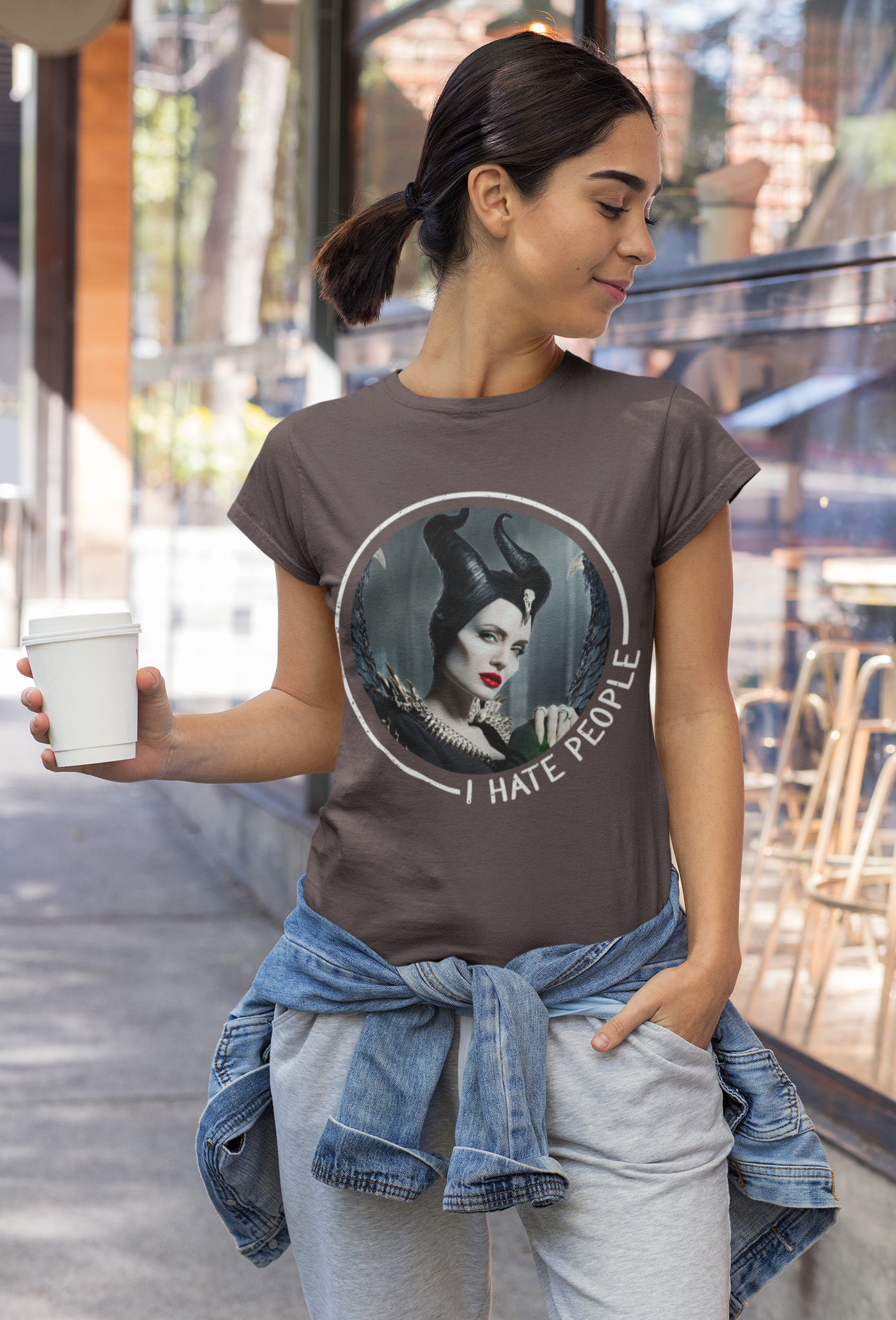 Disney Maleficent T Shirt, Disney Villains T Shirt, I Hate People Tshirt