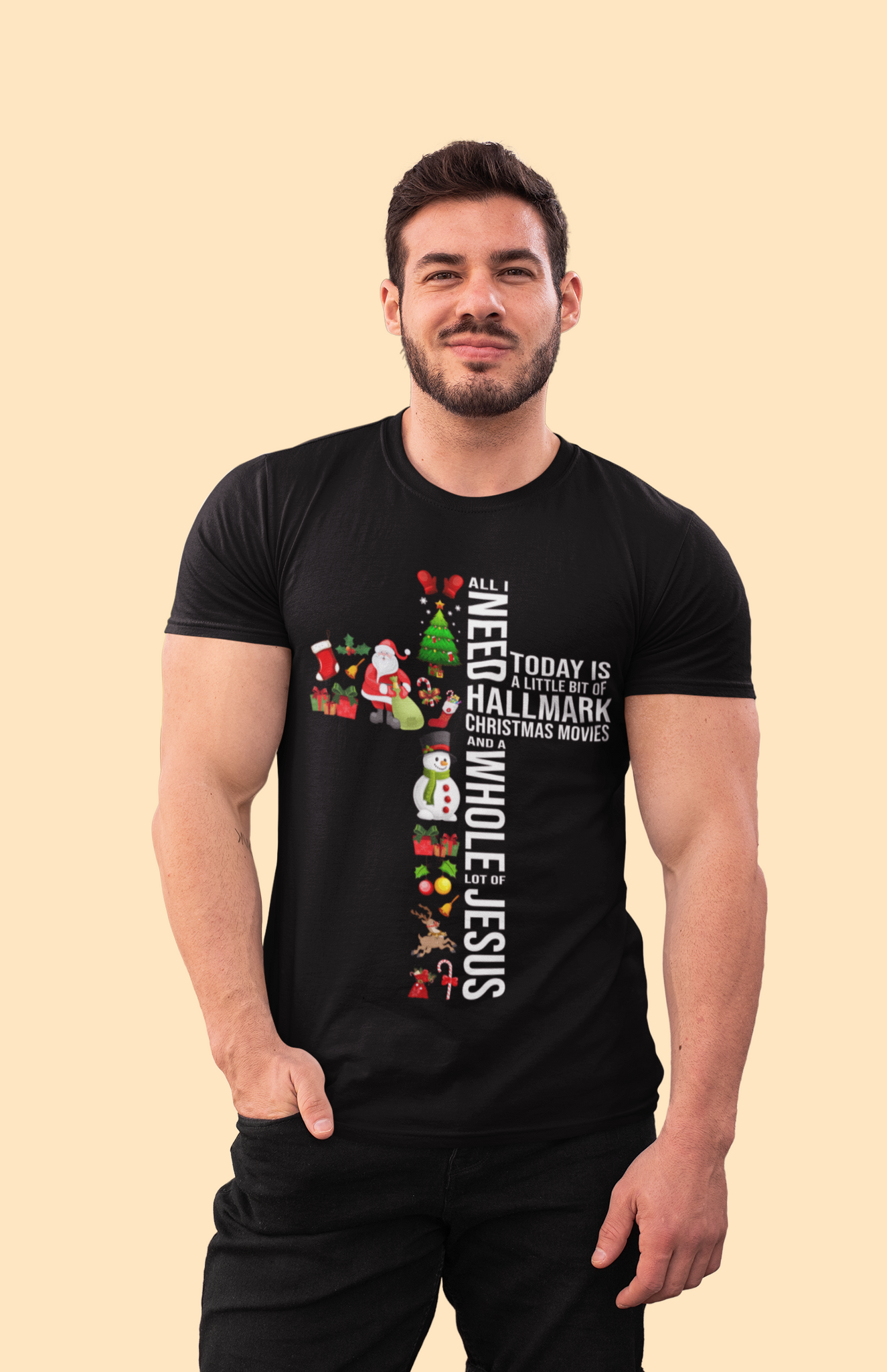 Hallmark Christmas T Shirt, All I Need Today Is A Little Bit Of Hallmark Christmas Movies Tshirt, Christmas Gifts