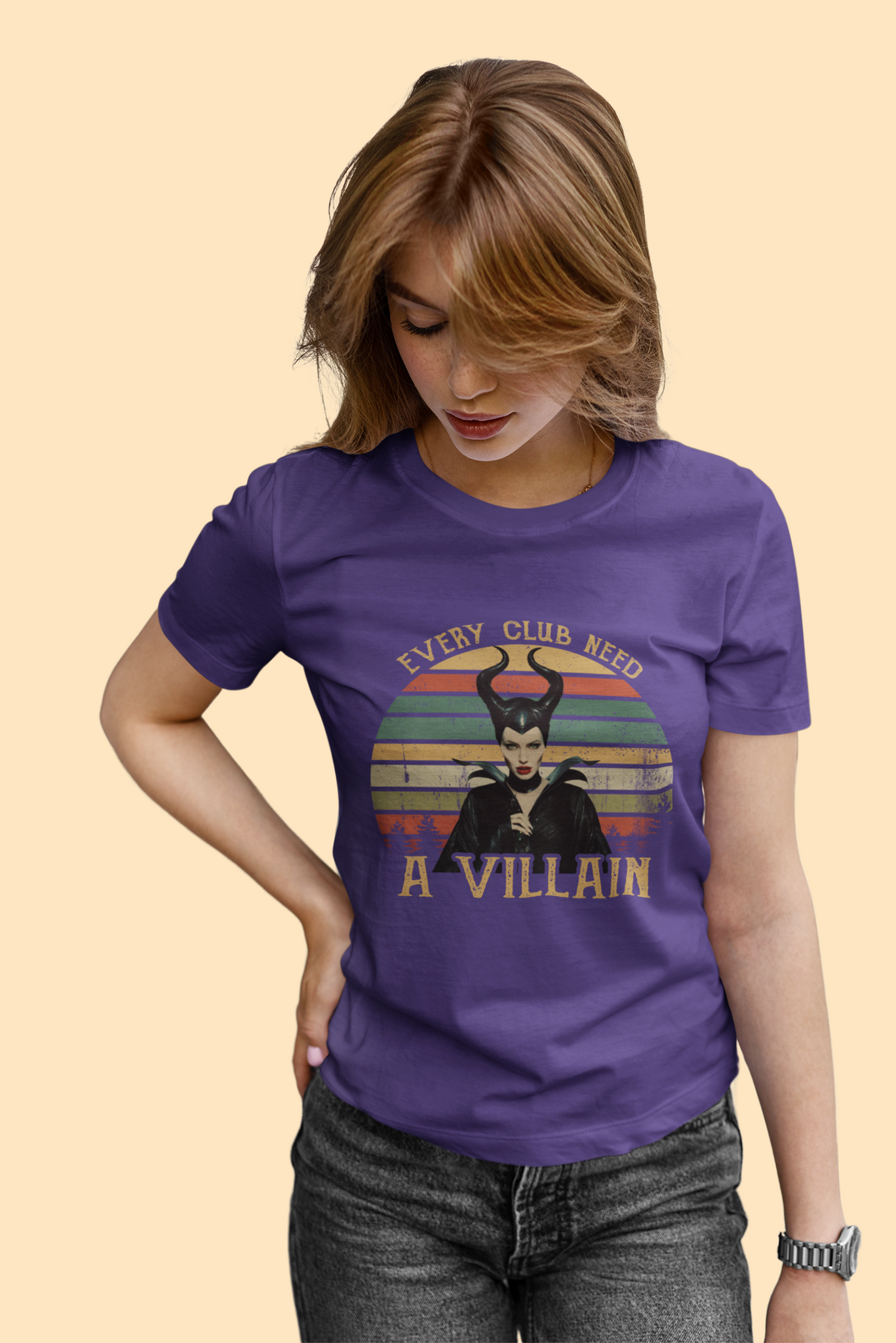 Disney Maleficent Vintage T Shirt, Disney Villains T Shirt, Every Club Need A Villain Tshirt