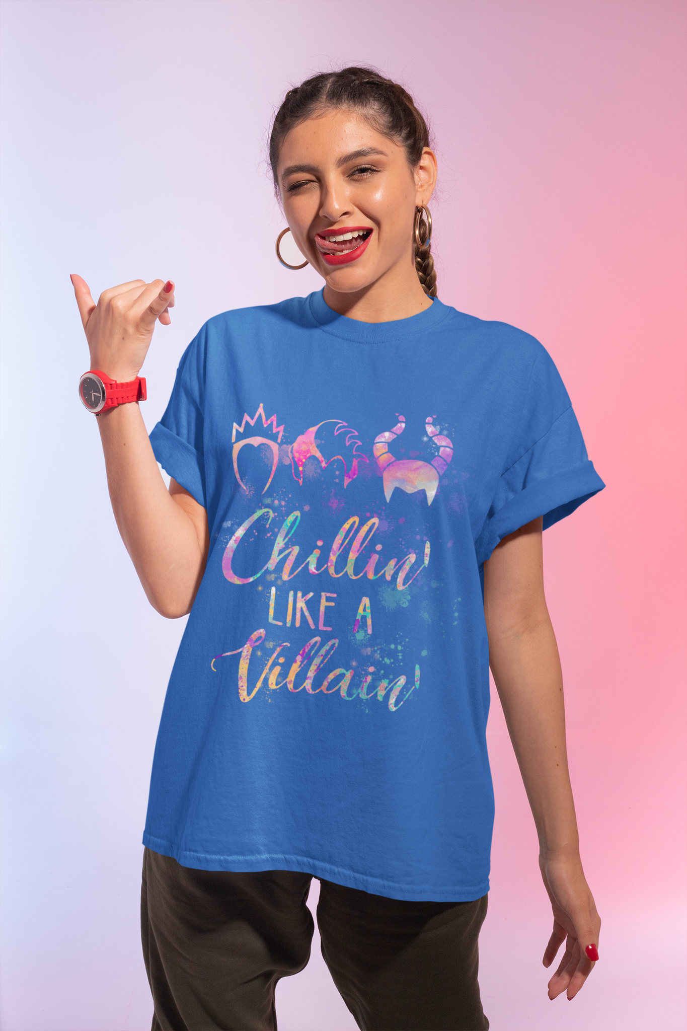 Disney Maleficent T Shirt, The Evil Queen Ursula Maleficent T Shirt, Chilling Like A Villain Tshirt, Disney Villains Shirt