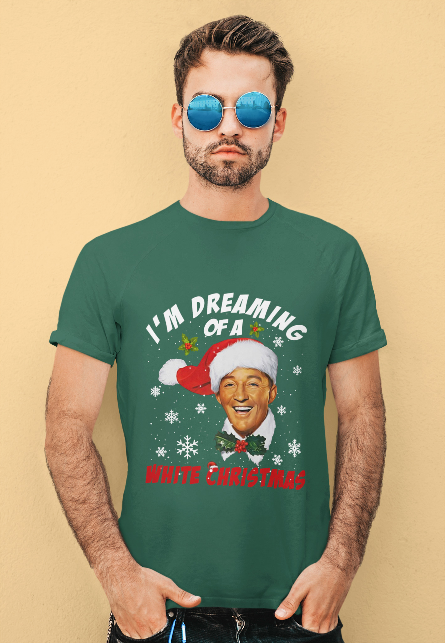 White Christmas T Shirt, Im Dreaming Of A White Christmas Tshirt, Bob Wallace T Shirt, Christmas Gifts