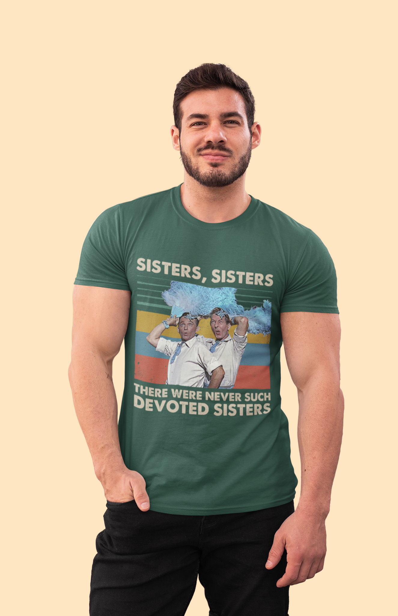 White Christmas Vintage T Shirt, Bob Wallace Phil Davis Tshirt, Sister Sister There Were Never Such Devoted Sisters Shirt, Christmas Gifts