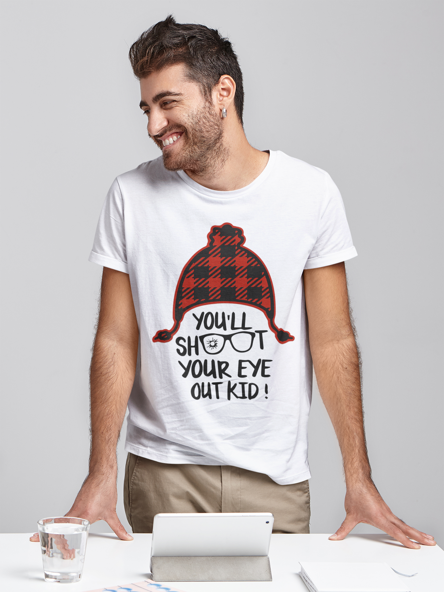 A Christmas Story T Shirt, Ralphie Tshirt, You Will Shoot Your Eye Out T Shirt