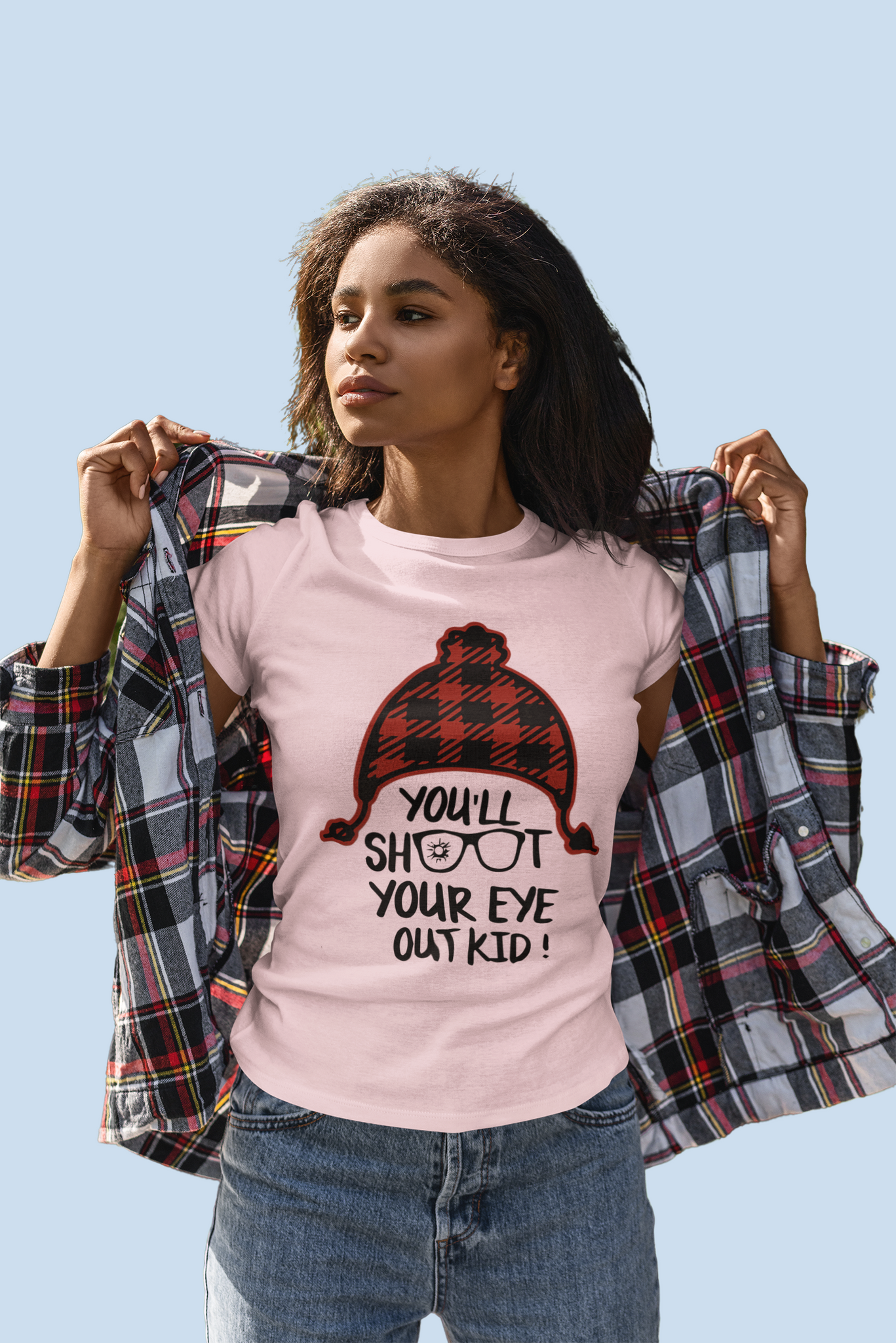 A Christmas Story T Shirt, Ralphie Tshirt, You Will Shoot Your Eye Out T Shirt