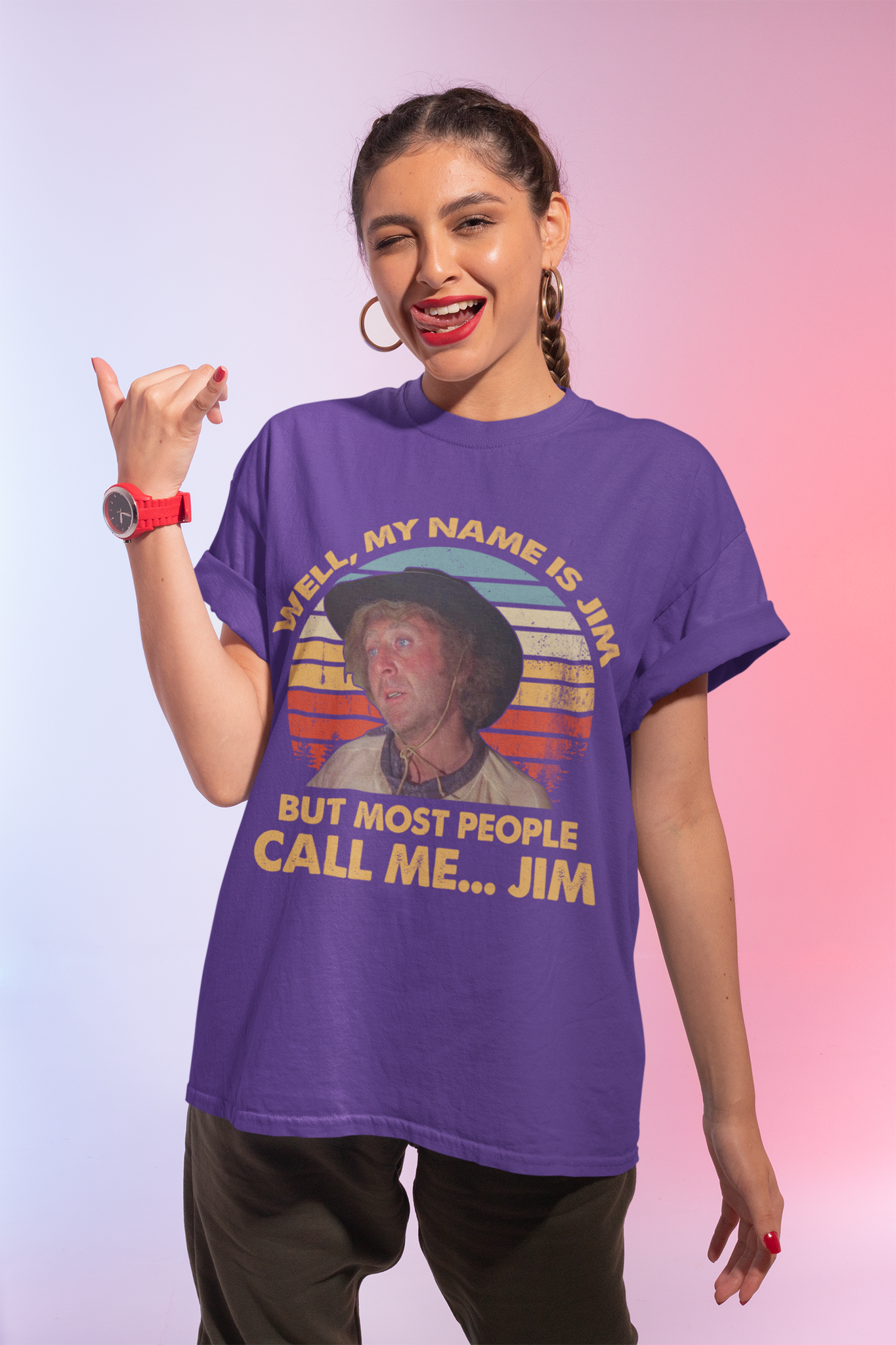 Blazing Saddles Vintage T Shirt, Well My Name Is Jim But Most People Call Me Jim Tshirt, Jim T Shirt