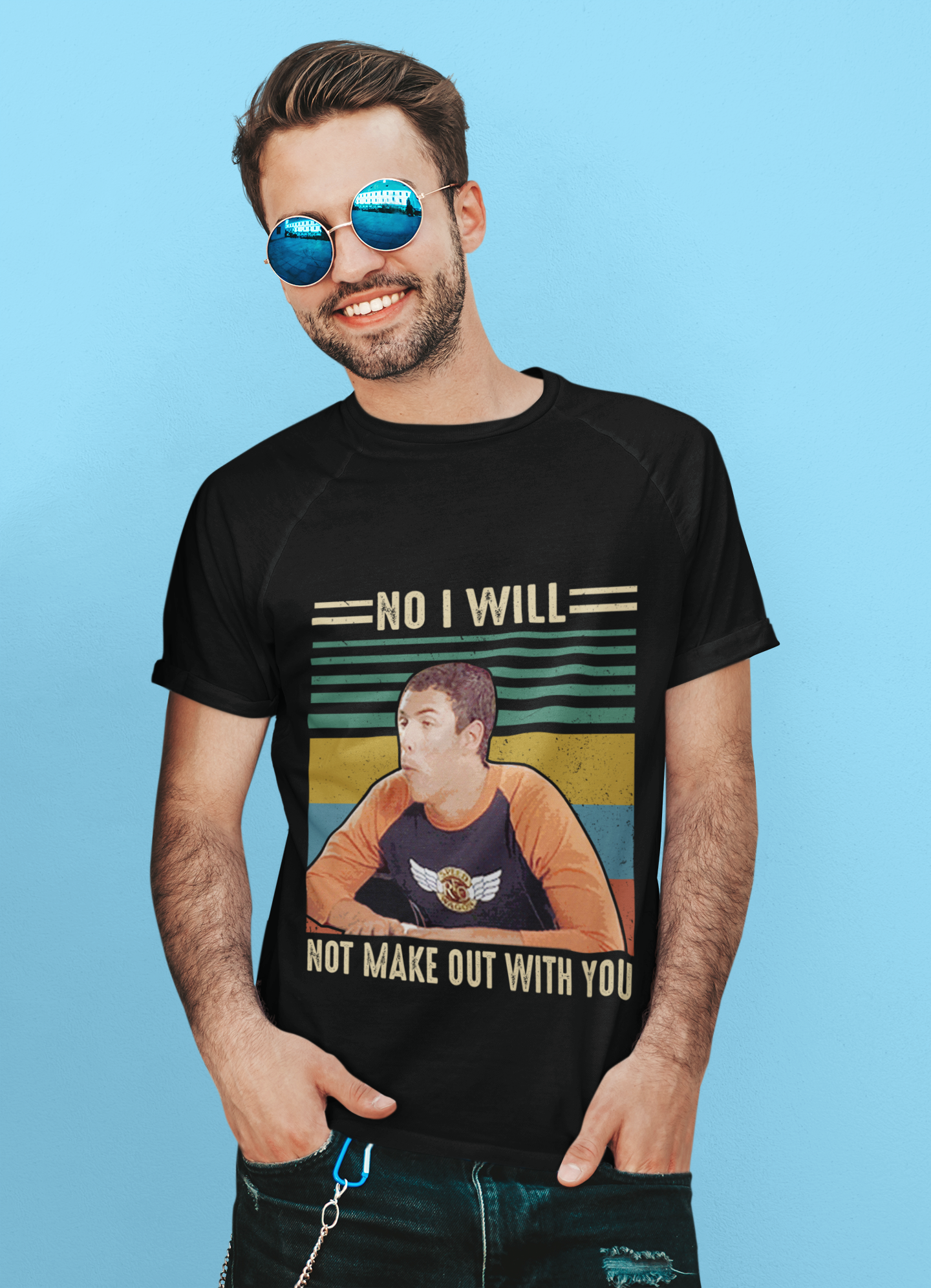 Billy Madison Comedy Film T Shirt, Billy Madison T Shirt, No I Will Not Make Out With You Tshirt