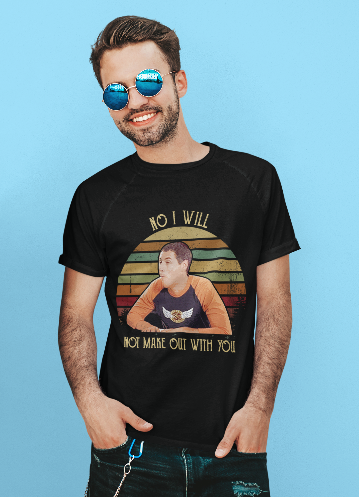 Billy Madison Comedy Film T Shirt, Billy Madison Tshirt, No I Will Not Make Out With You T Shirt