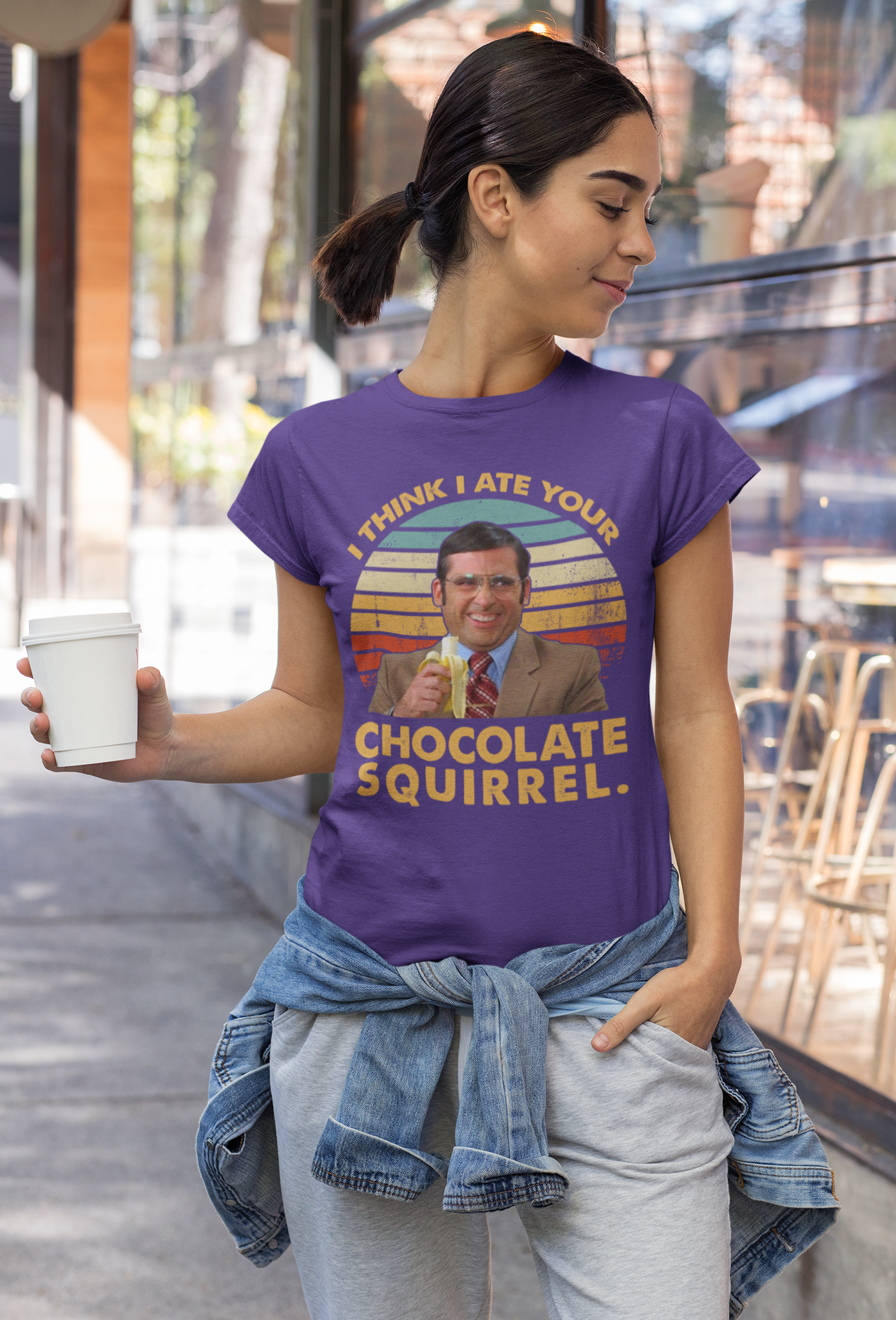 Anchorman Vintage T Shirt, Brick Tamland Tshirt, I Think I Ate Your Chocolate Squirrel Shirt