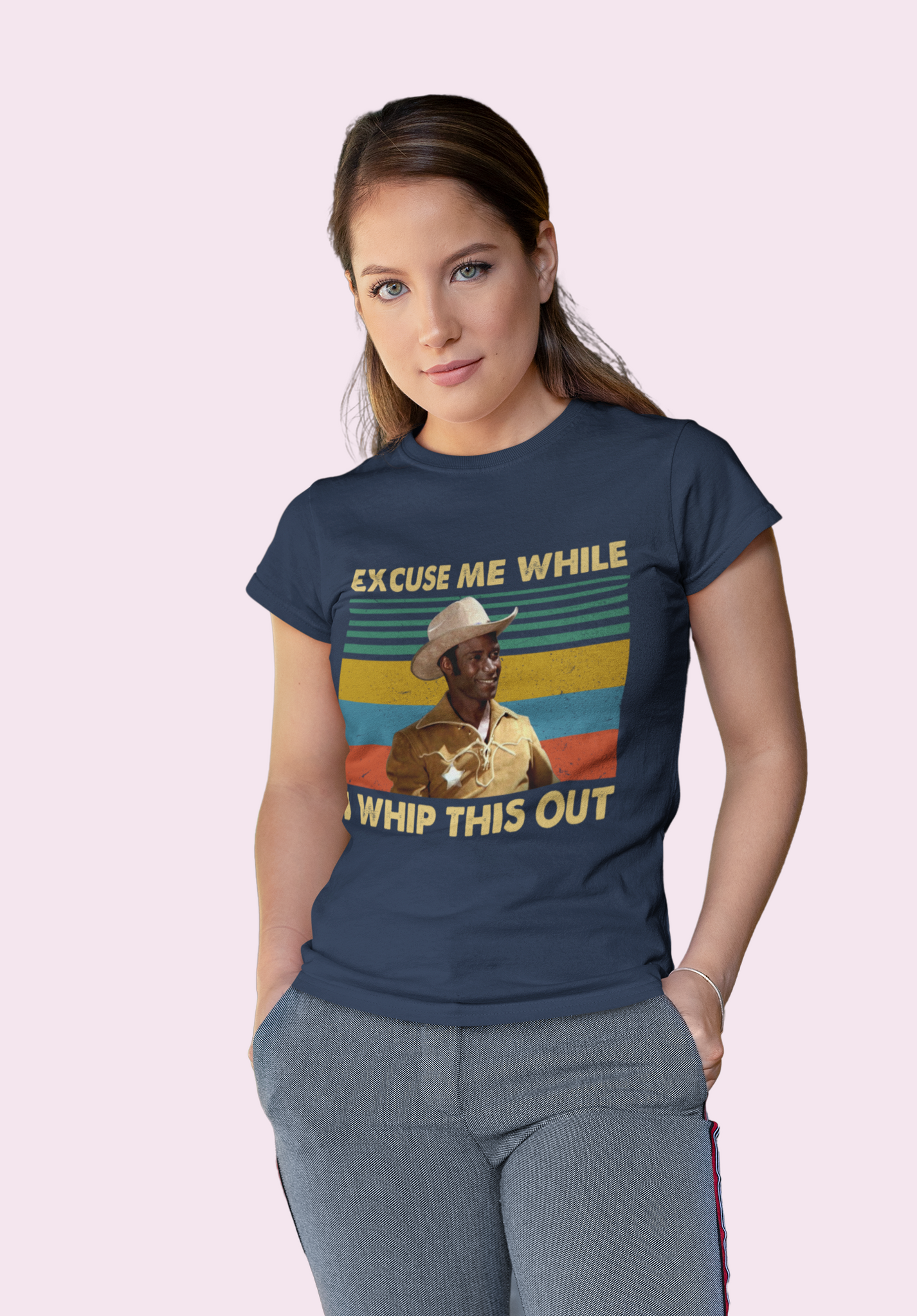 Blazing Saddles Vintage T Shirt, Excuse Me While I Whip This Out T Shirt, Bart Tshirt