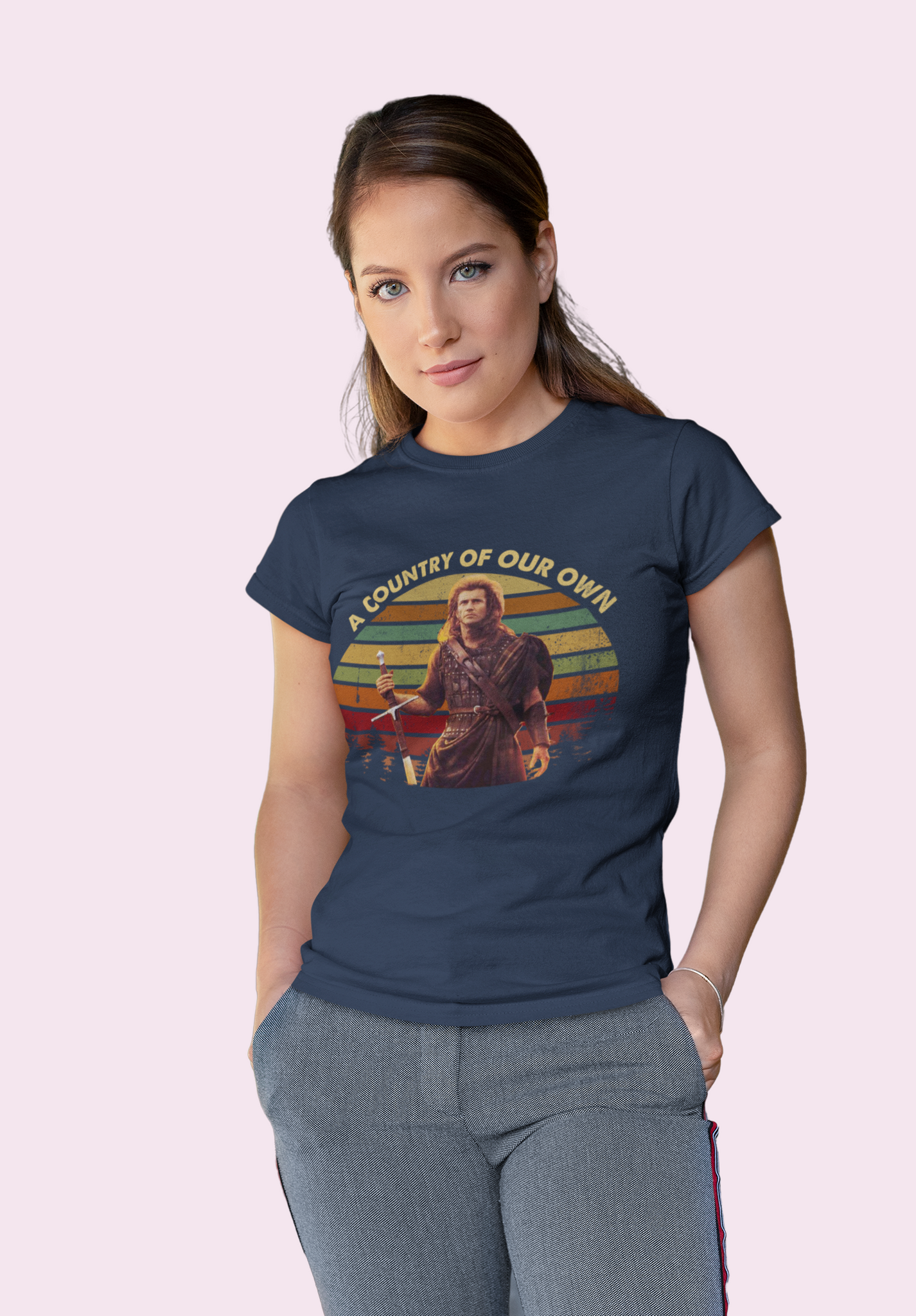 Braveheart Vintage T Shirt, William Wallace T Shirt, A Country Of Our Own Tshirt