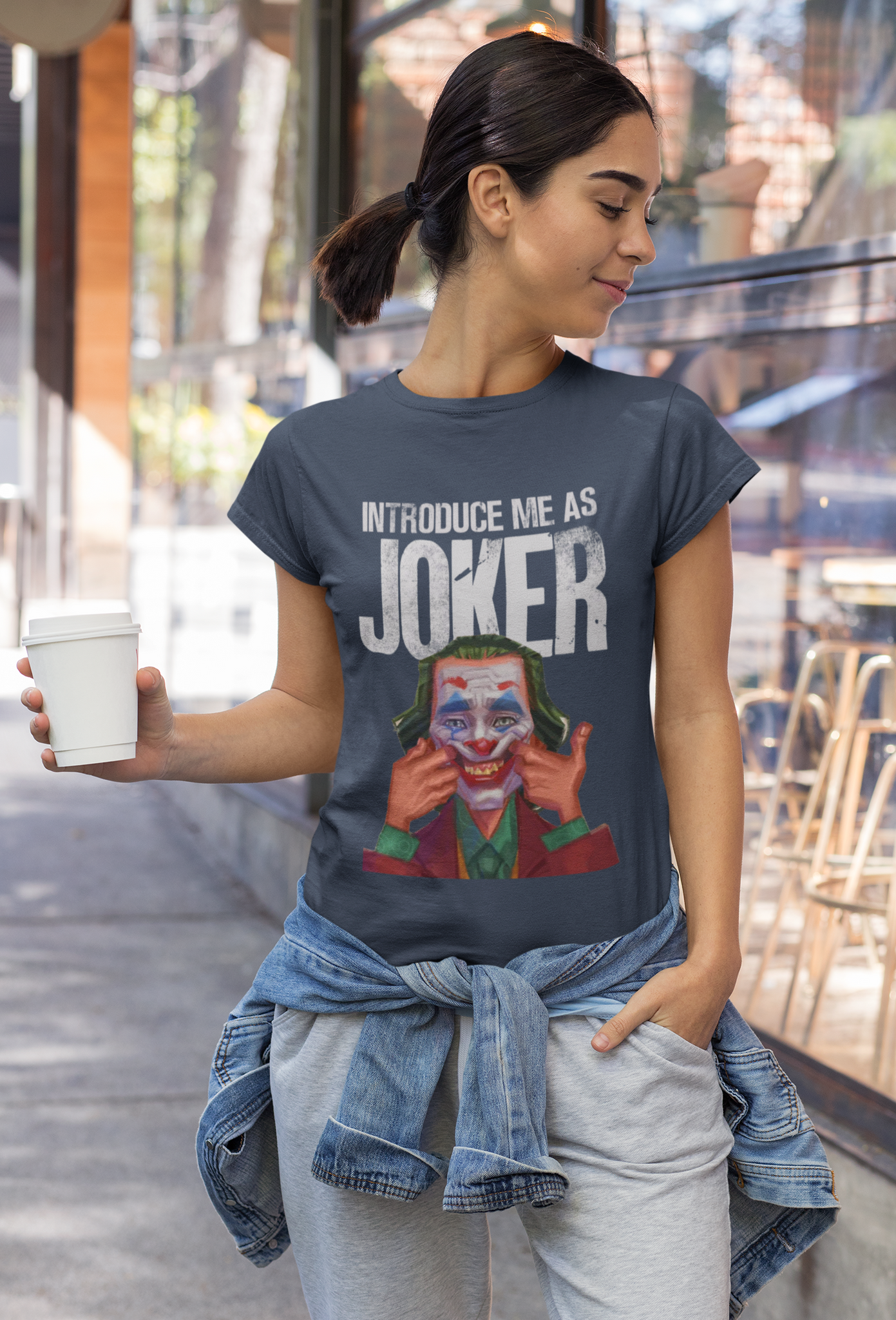 Joker T Shirt, Joker The Comedian T Shirt, Introduce Me As Joker Tshirt, Halloween Gifts