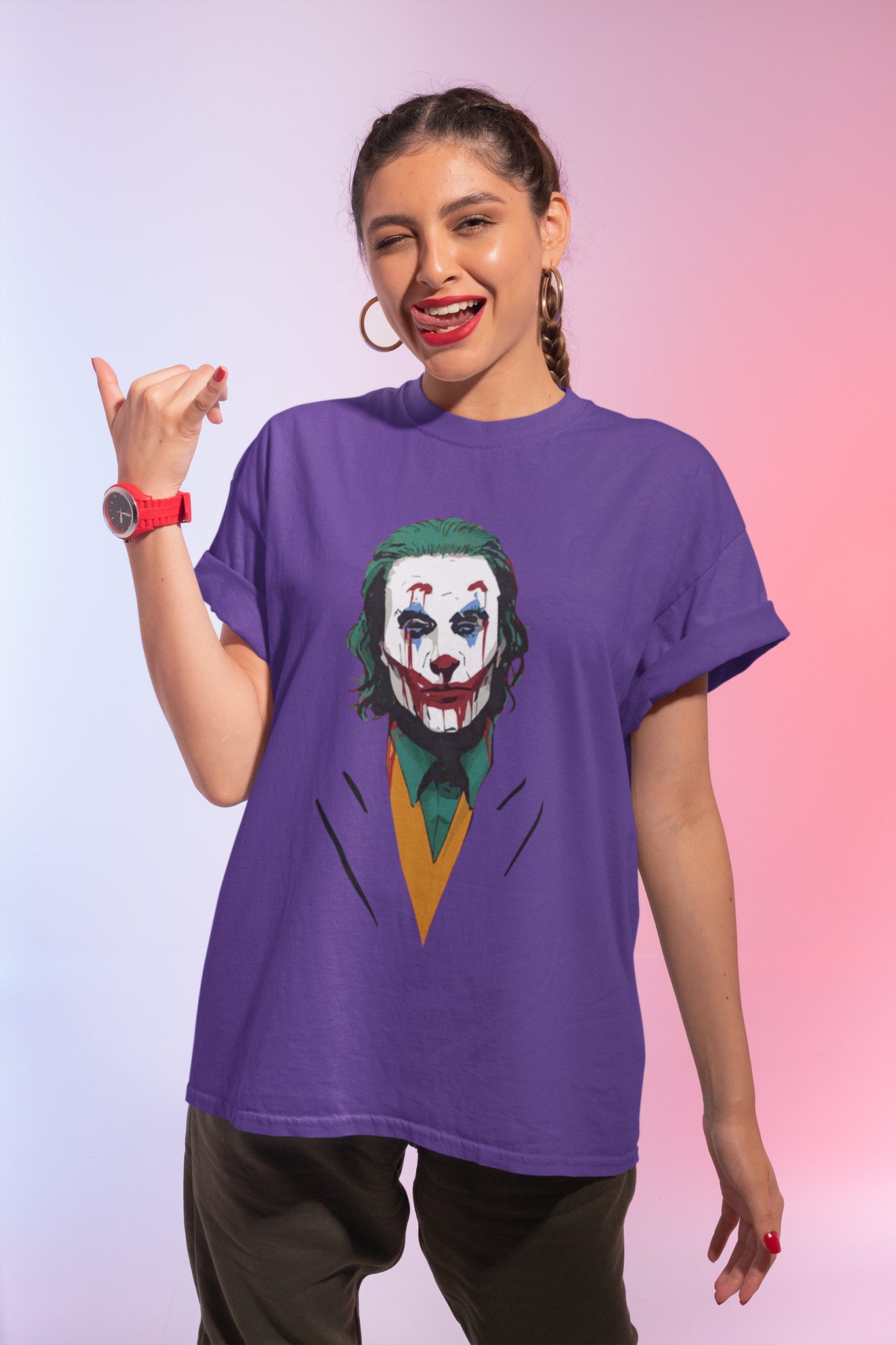 Joker T Shirt, Joker The Comedian Tshirt, Halloween Gifts