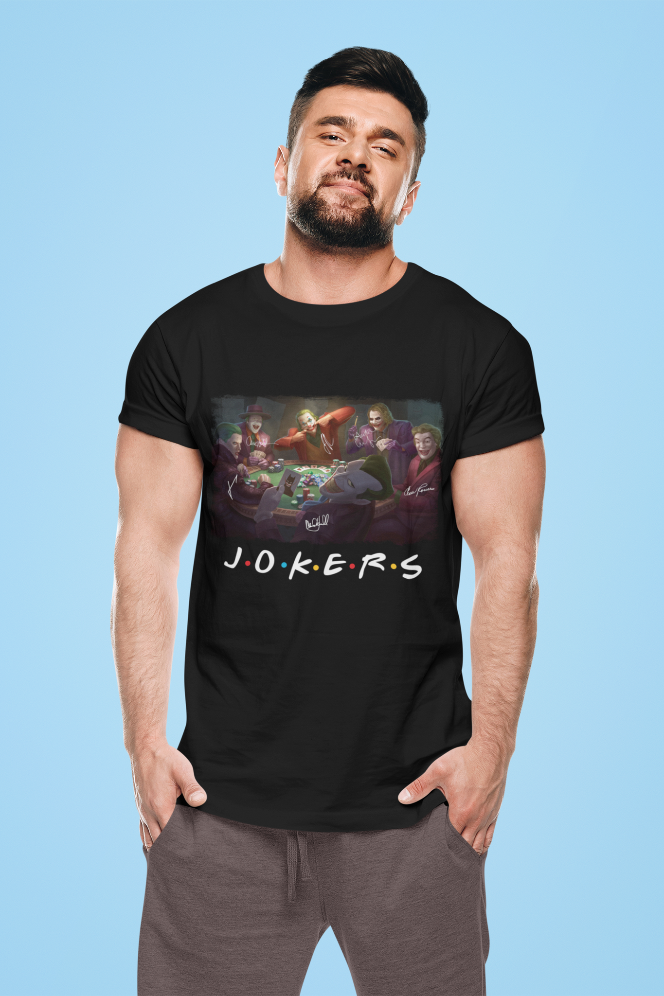 Joker T Shirt, Jokers The Maniac Comedian Psychopath Anarchist Clown Gangster T Shirt, Jokers Playing Card Tshirt, Halloween Gifts