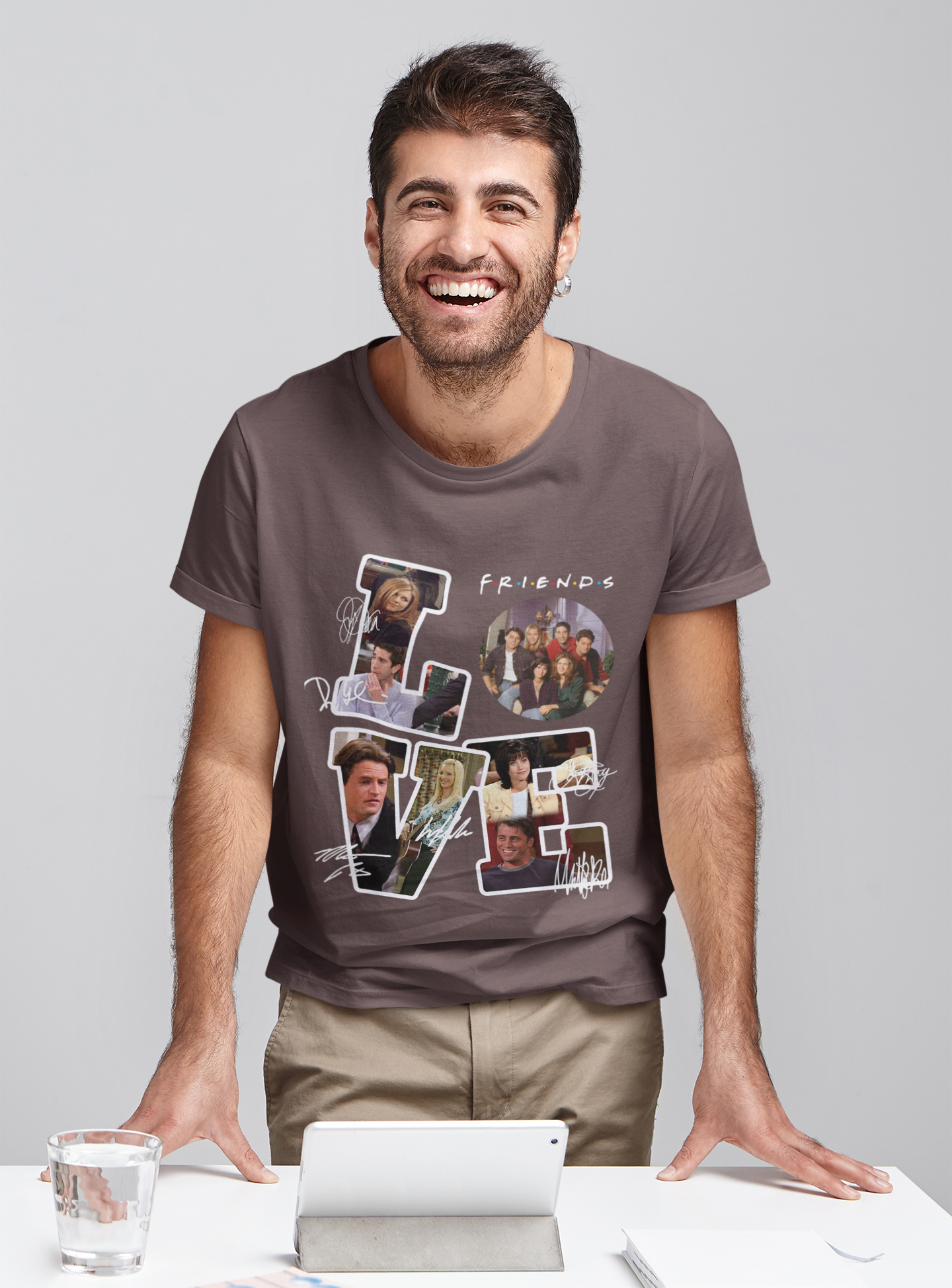 Friends TV Show T Shirt, Friends Shirt, Friends Characters Signature T Shirt, Friends Love Tshirt