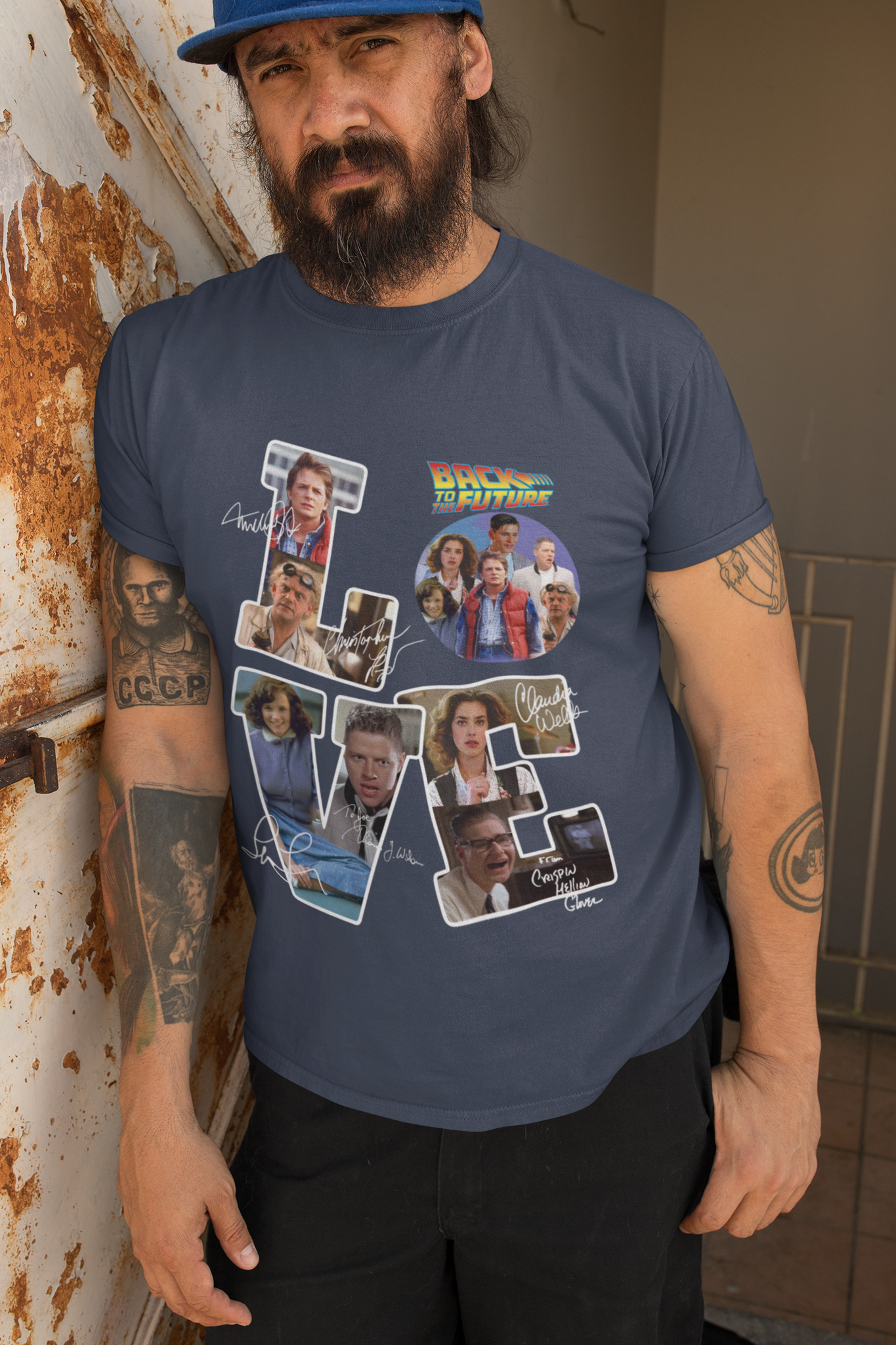 Back To The Future Movie T Shirt, Love Back To The Future T Shirt