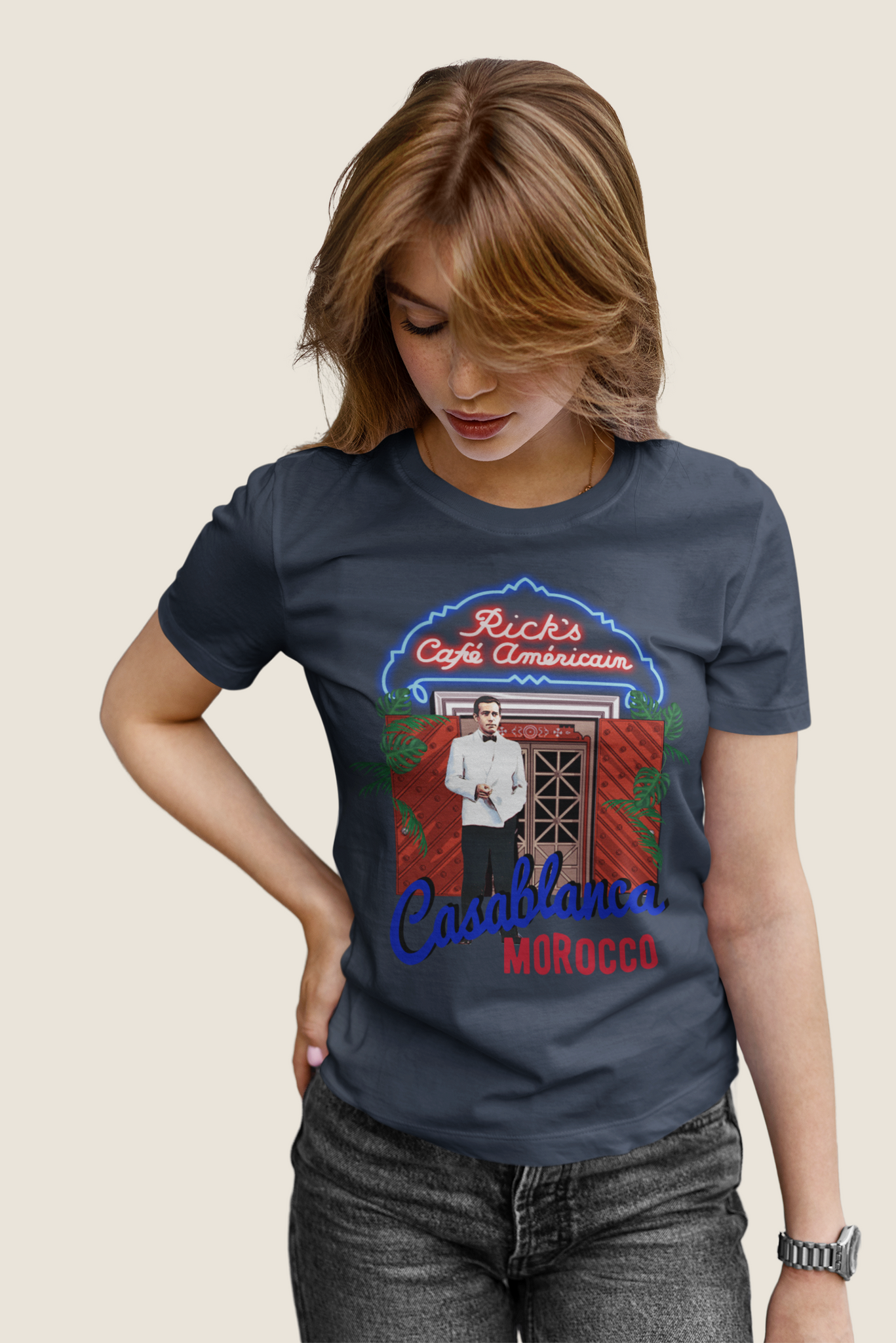 Casablanca T Shirt, Ricks Cafe Americain Shirt, Rick Blaine T Shirt, Casablanca Morocco Tshirt
