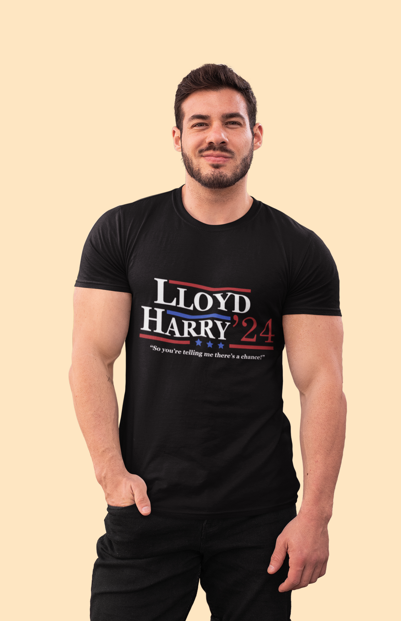 Dumb And Dumber T Shirt, Lloyd Harry For 2024 President Tshirt, So Youre Telling Theres A Chance T Shirt