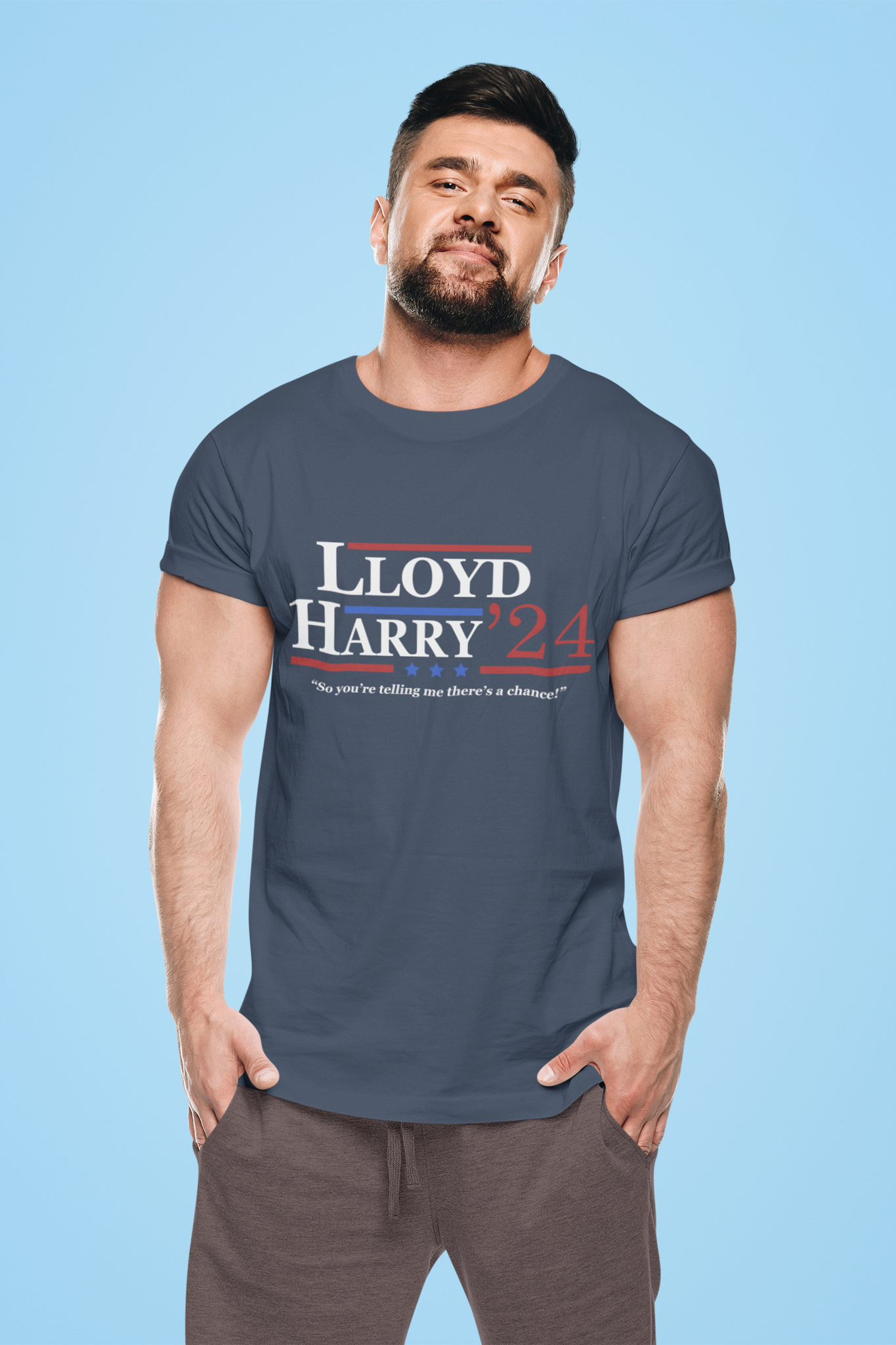 Dumb And Dumber T Shirt, Lloyd Harry For 2024 President Tshirt, So Youre Telling Theres A Chance T Shirt