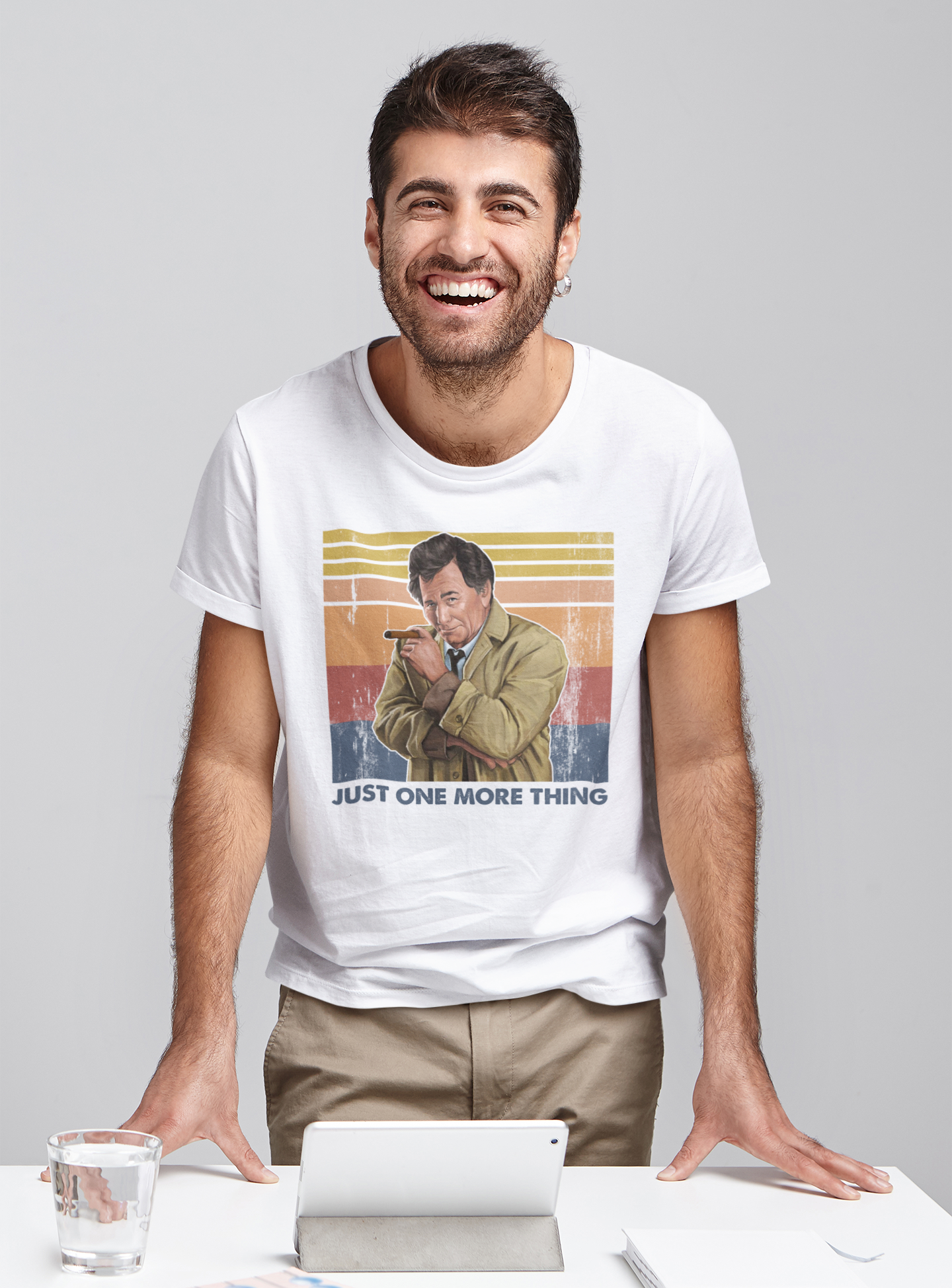 Columbo Drama T Shirt, Columbo Tshirt, Just One More Thing T Shirts