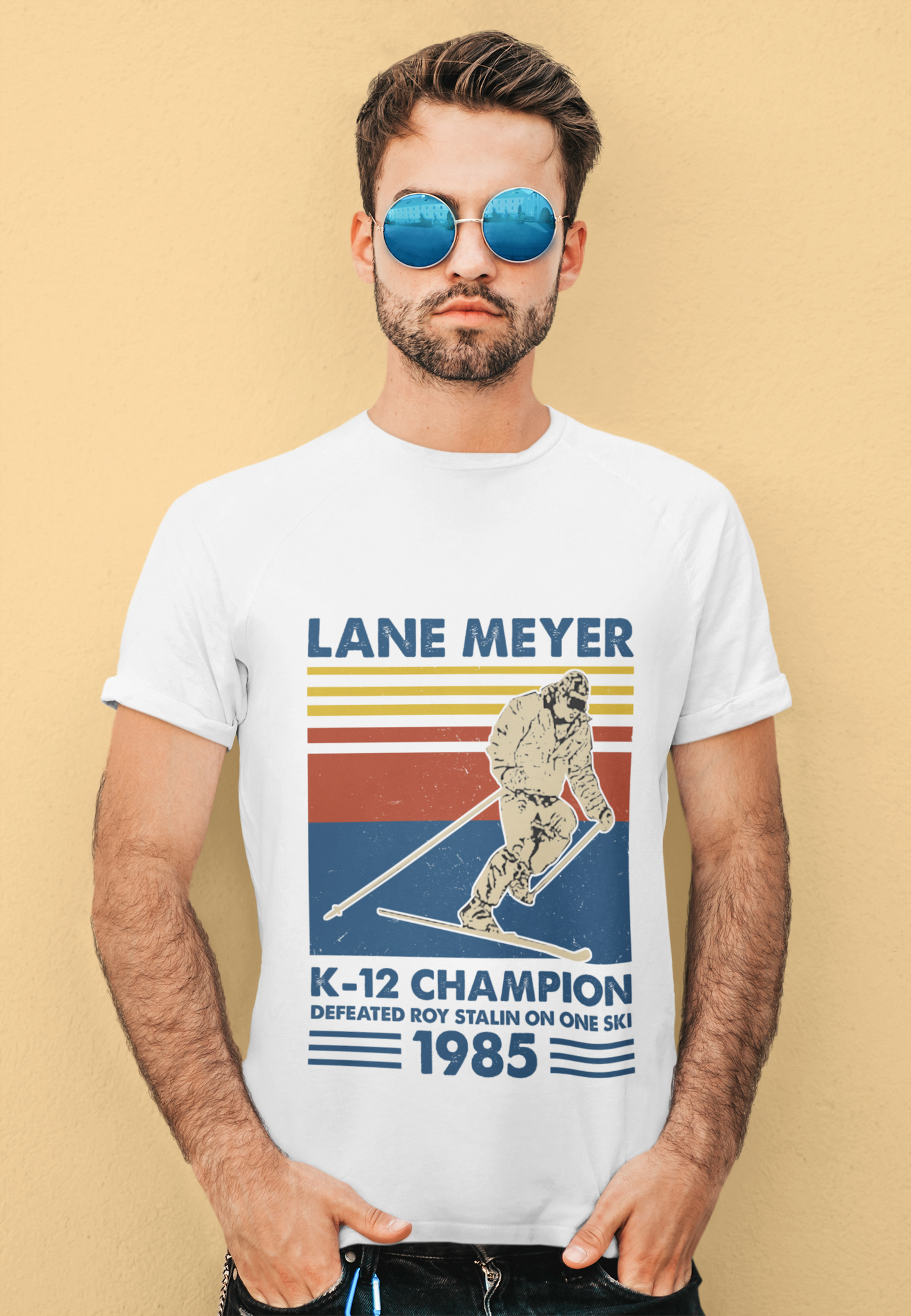 Better Off Dead Comedy Film T Shirt, Lane Meyer T Shirt, K12 Champion Defeated Roy Stalin On One Ski 1985 Tshirt