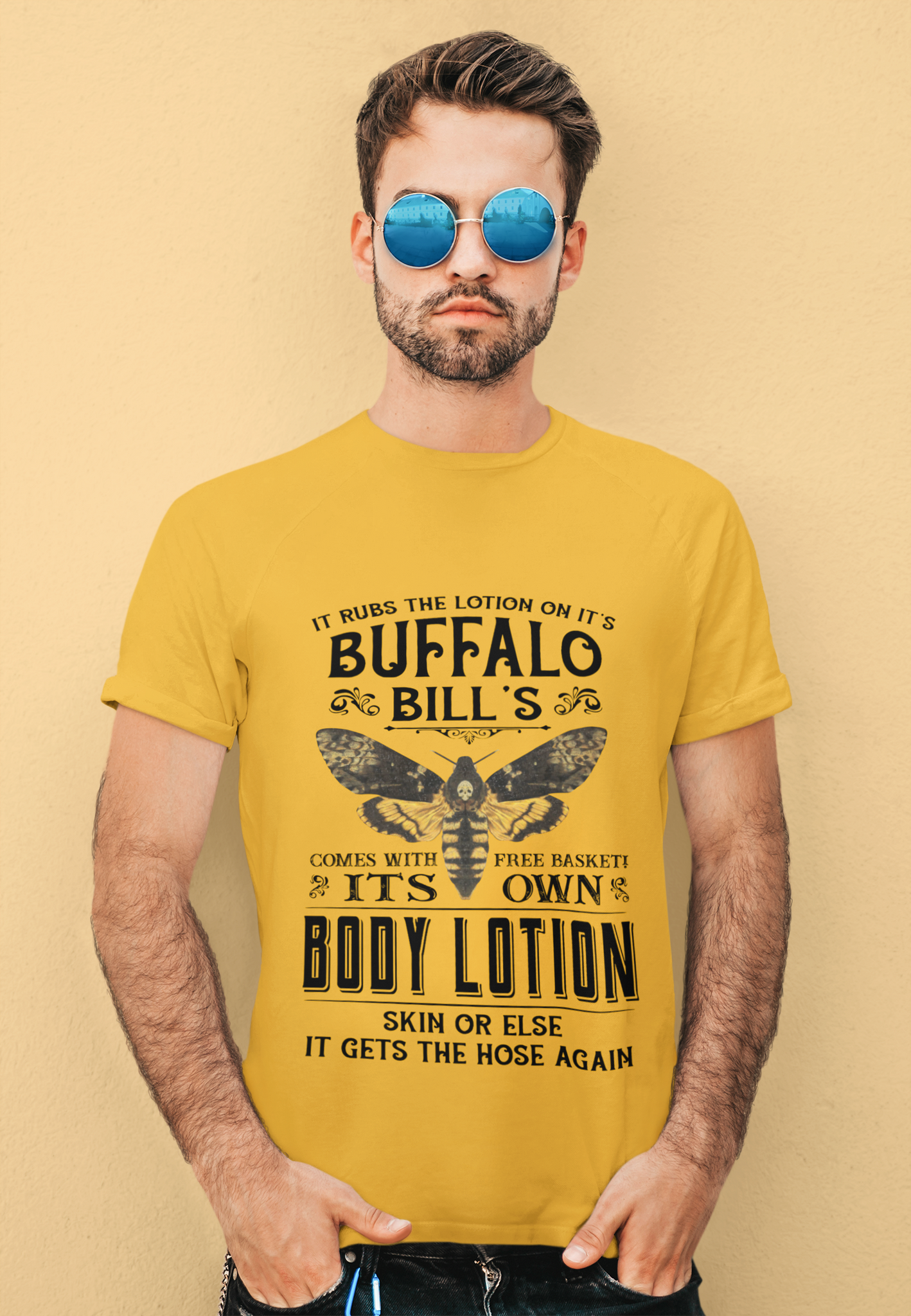 Silence Of The Lamb T Shirt, Buffalo Bills Body Lotion Tshirt, It Gets The Hose Again Shirt, Halloween Gifts