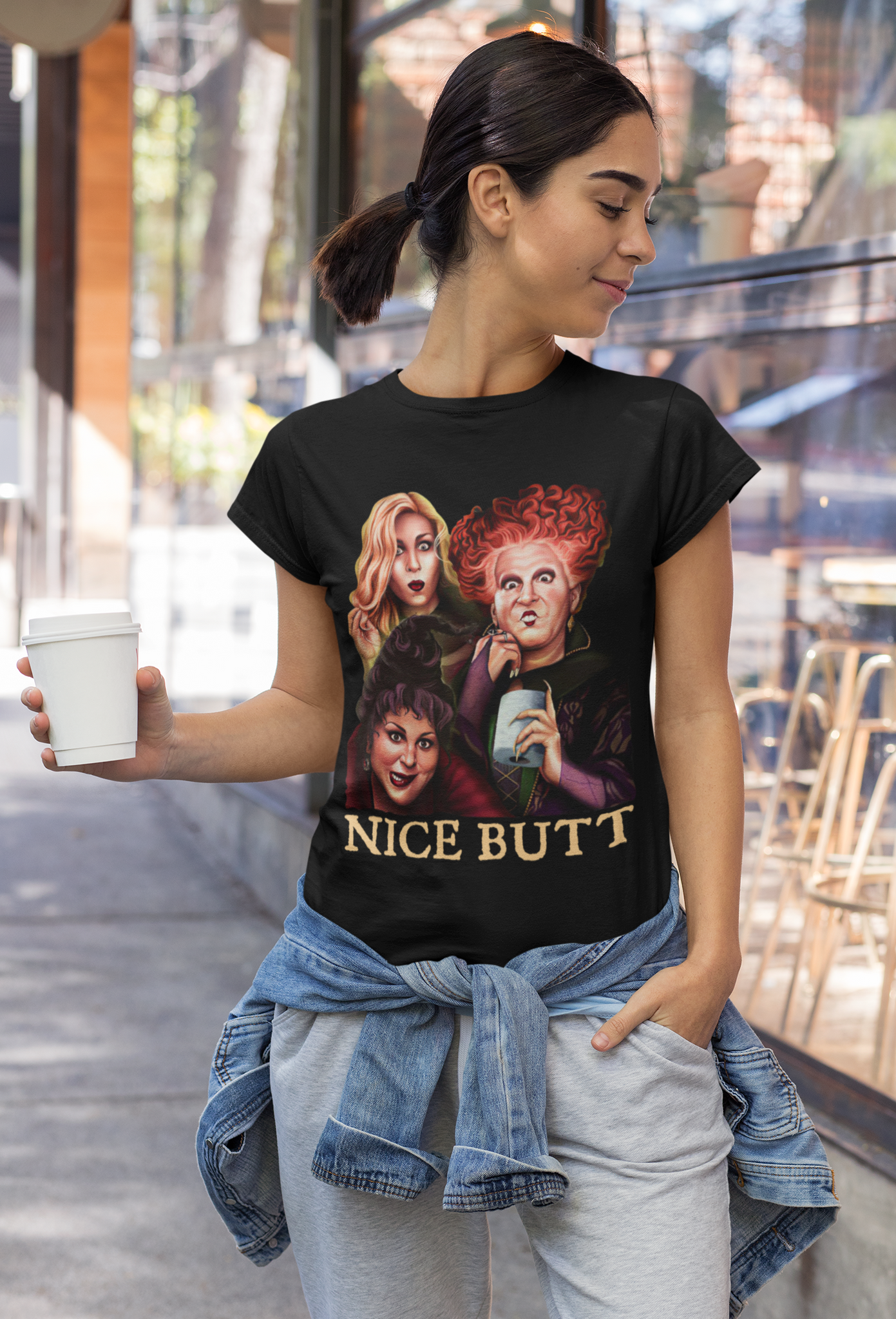 Hocus Pocus T Shirt, Nice Butt Shirt, Winifred Sarah Mary Tshirt, Halloween Gifts